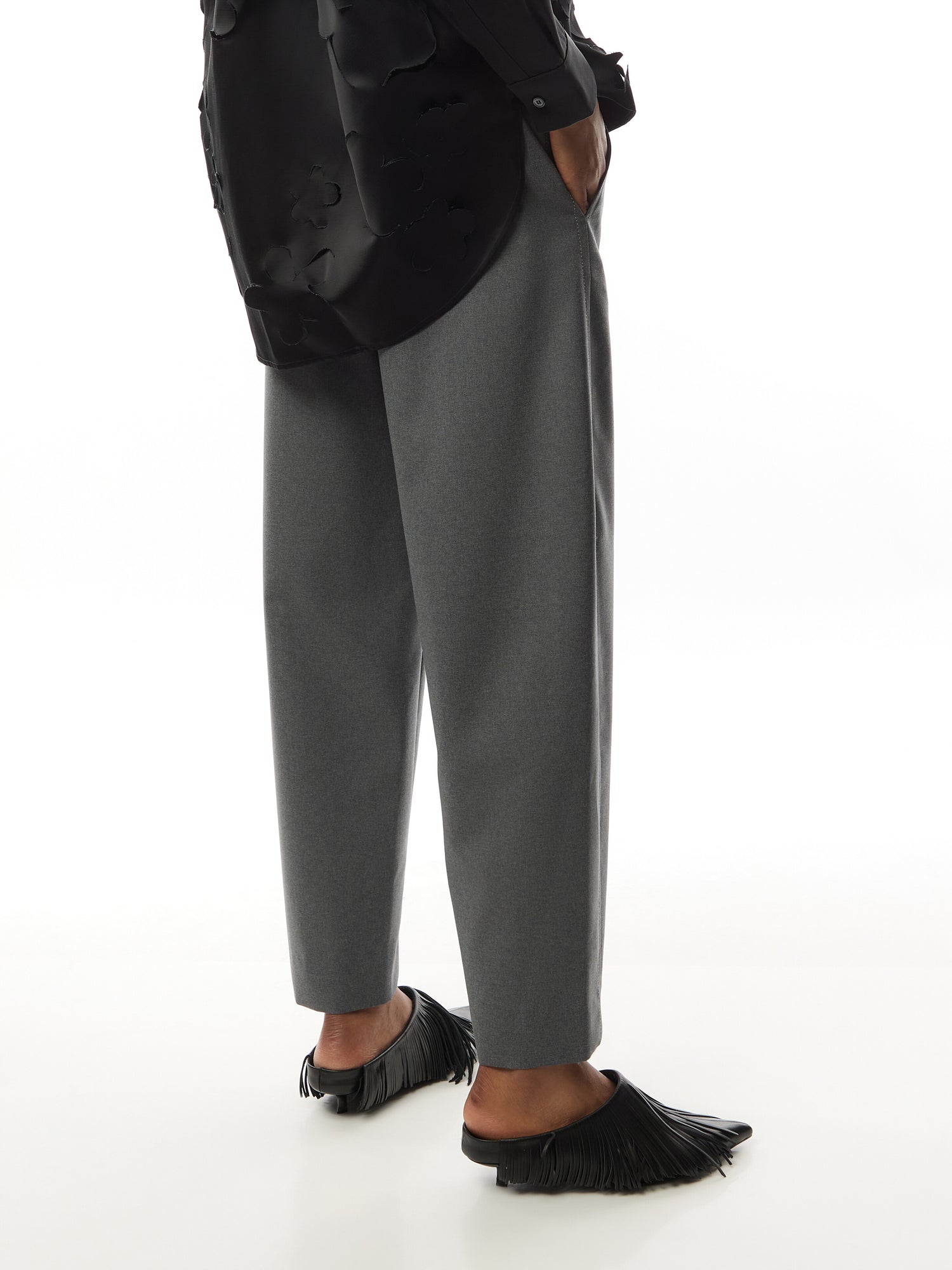 Marni Trousers With Elasticated Waist And Pockets