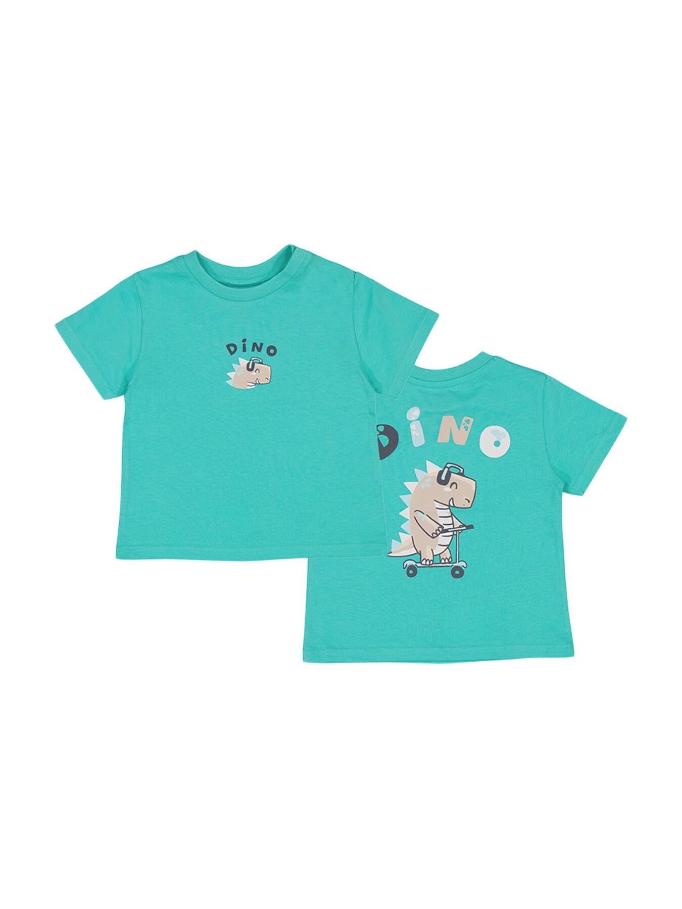 Dino Green Short Sleeve T shirt
