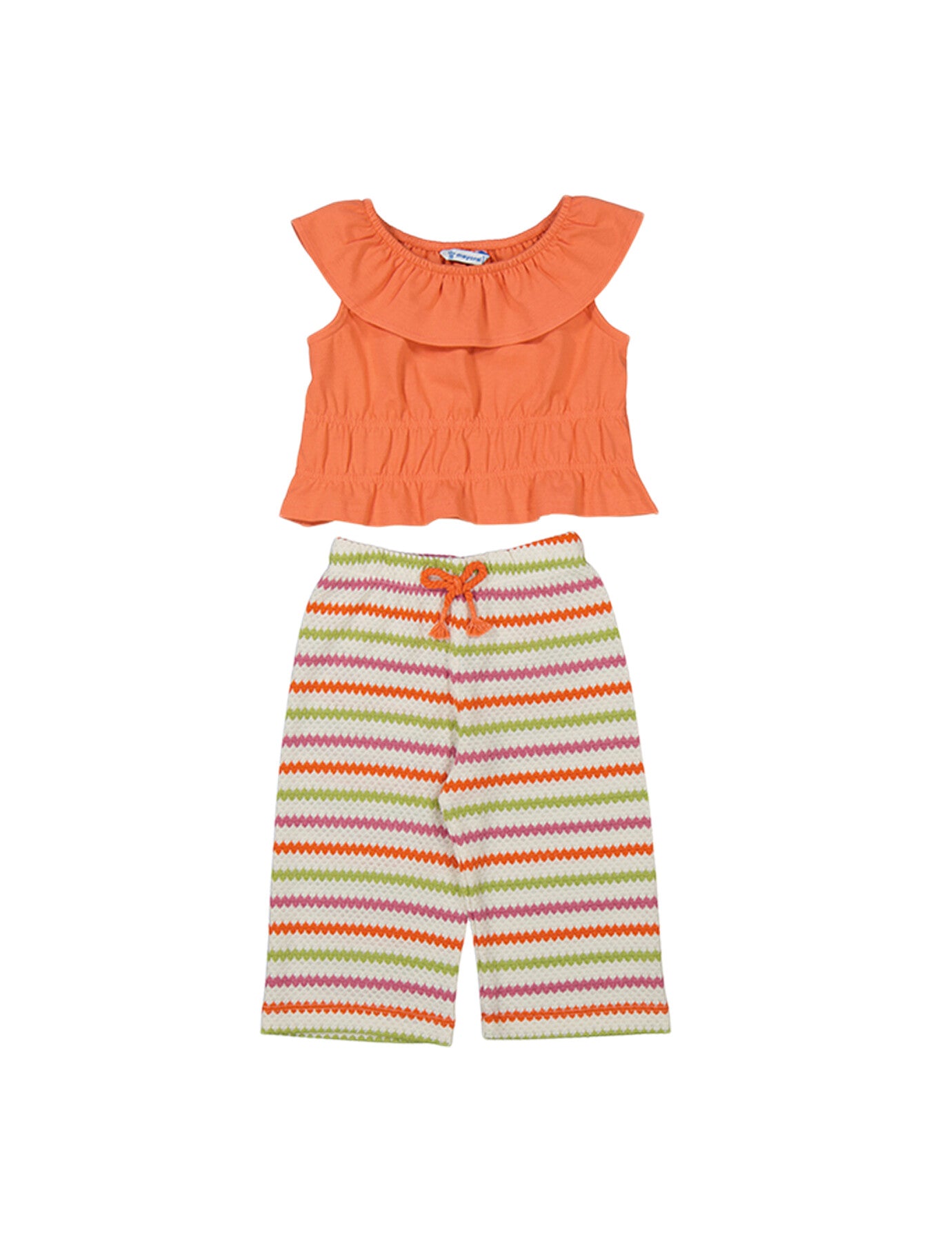 Crochet Zig Zag Trousers Set
