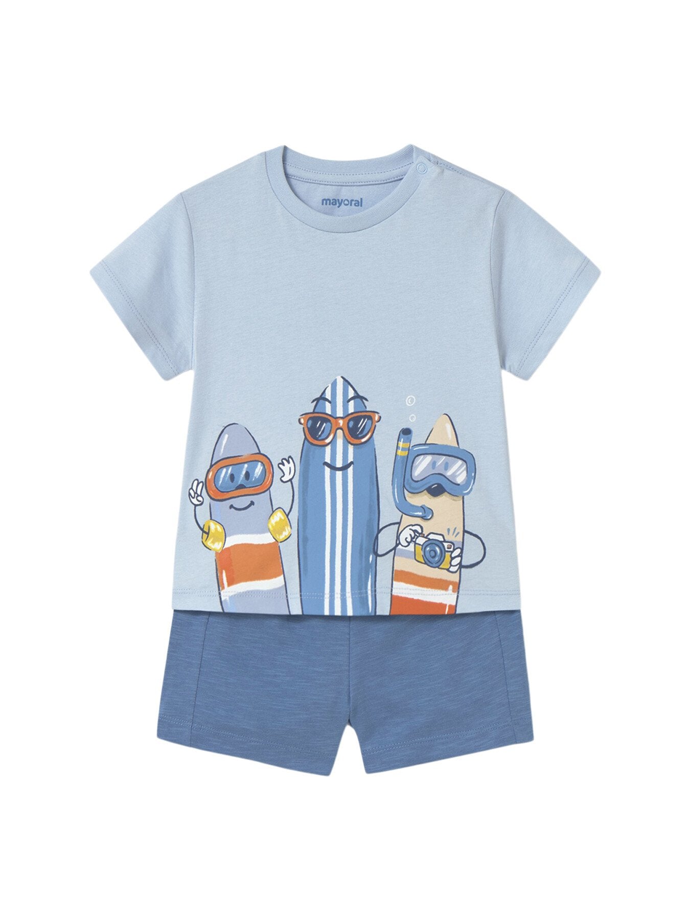 Surf Board Tee Set