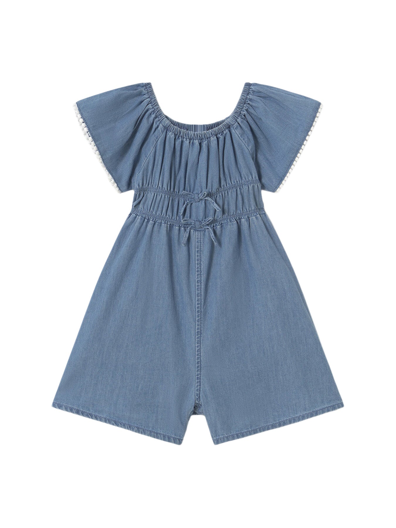 Denim Romper