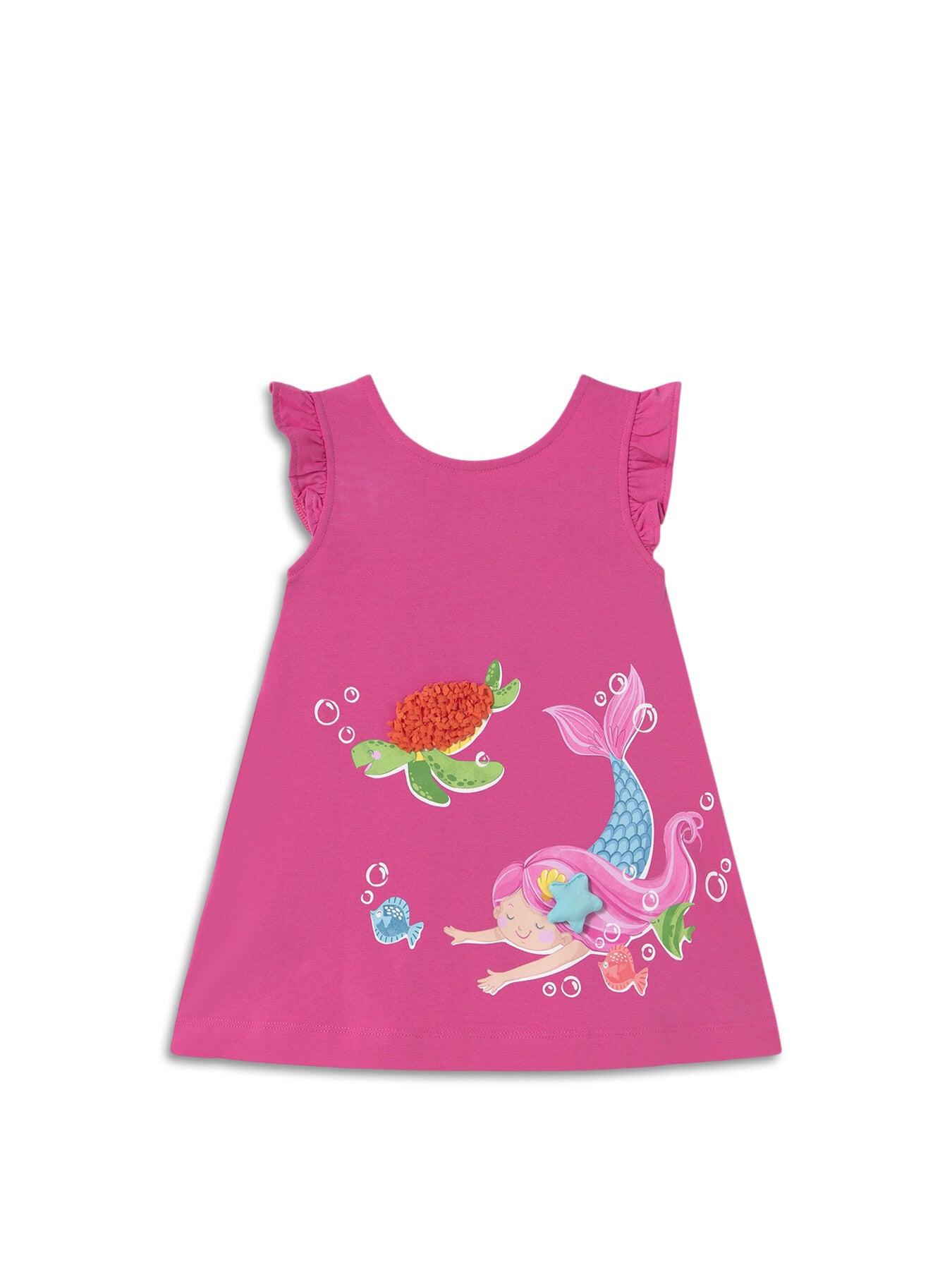 Printed Mermaid Dress