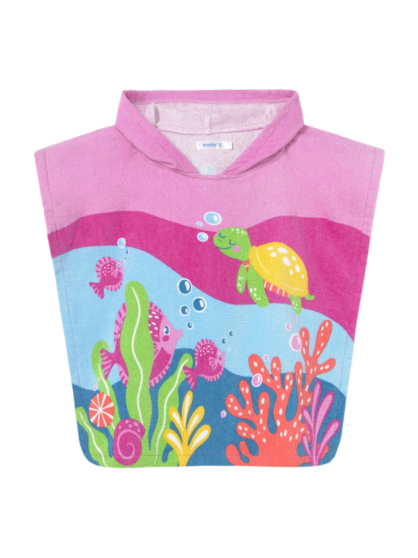 Baby Hooded Under the Sea Beach Towel