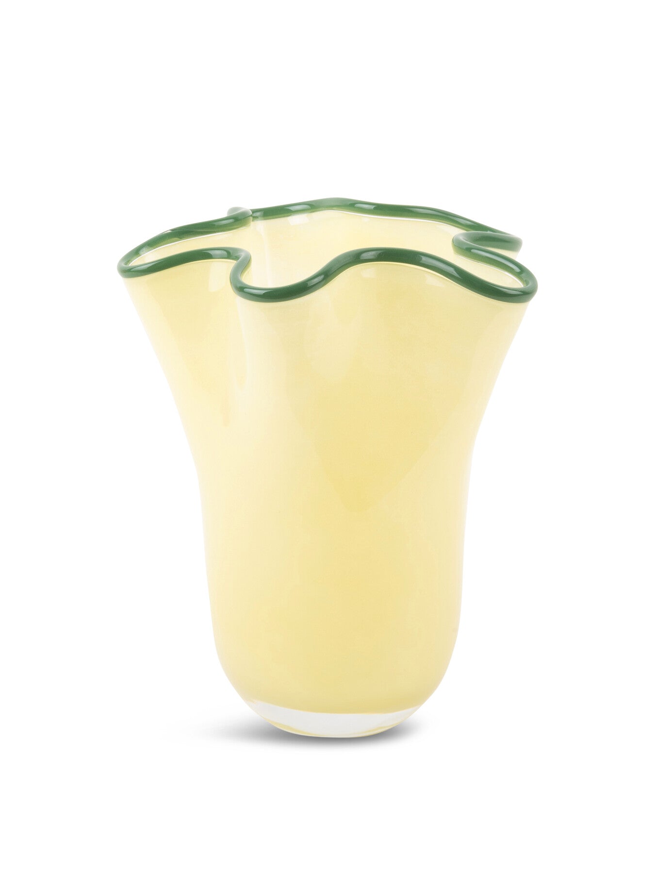 Ruffles Glass Vase Medium