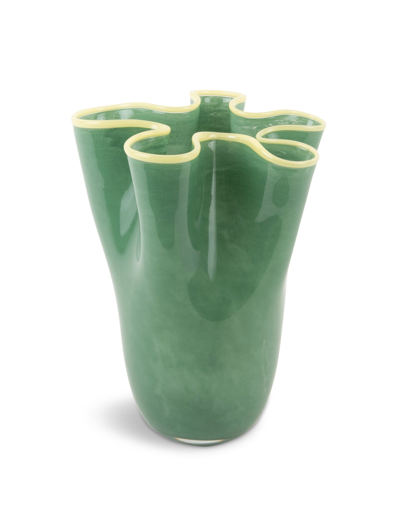 Ruffles Glass Vase Large