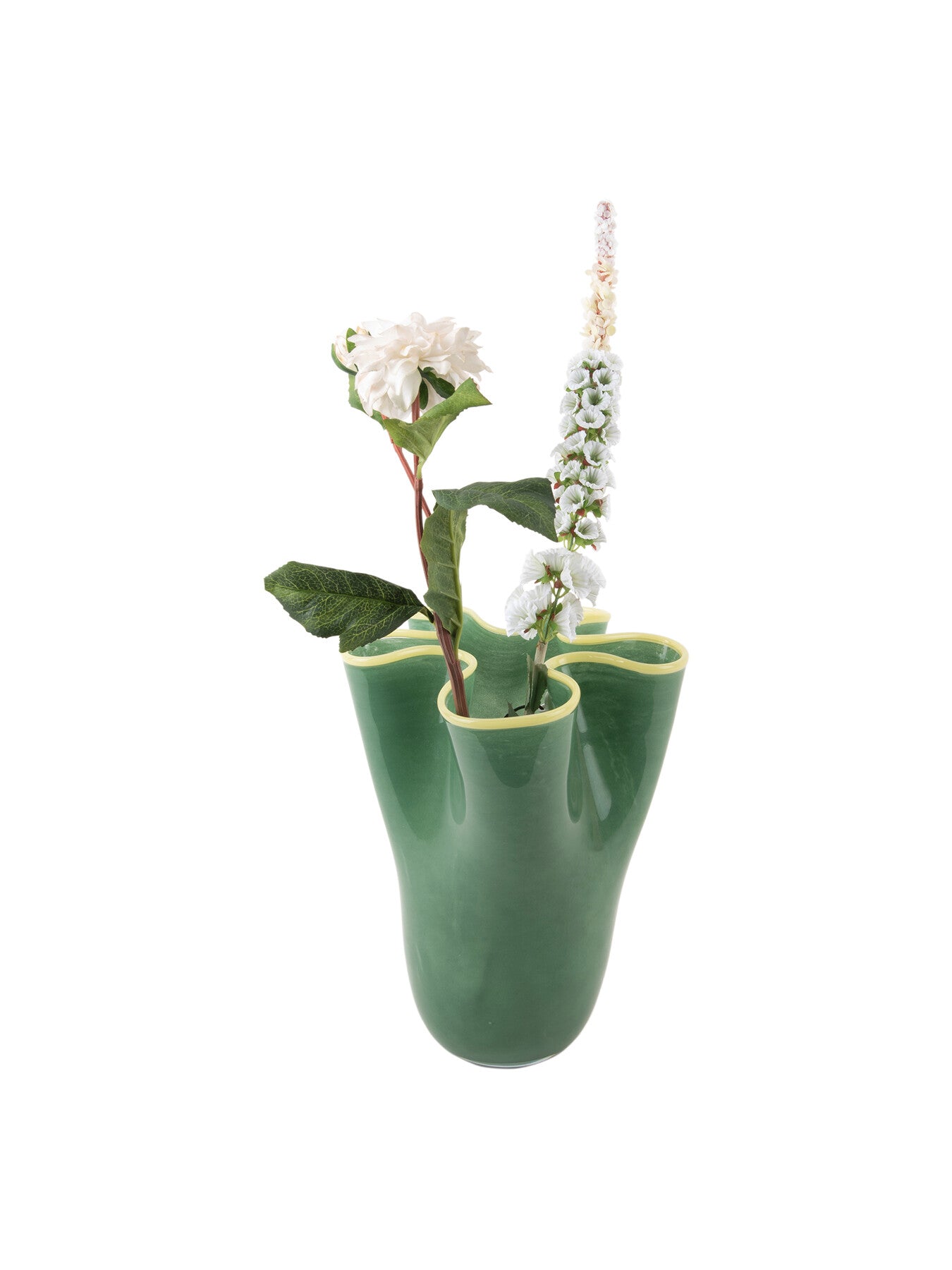 Ruffles Glass Vase Large