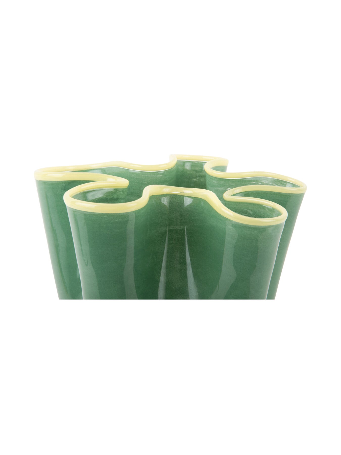 Ruffles Glass Vase Large