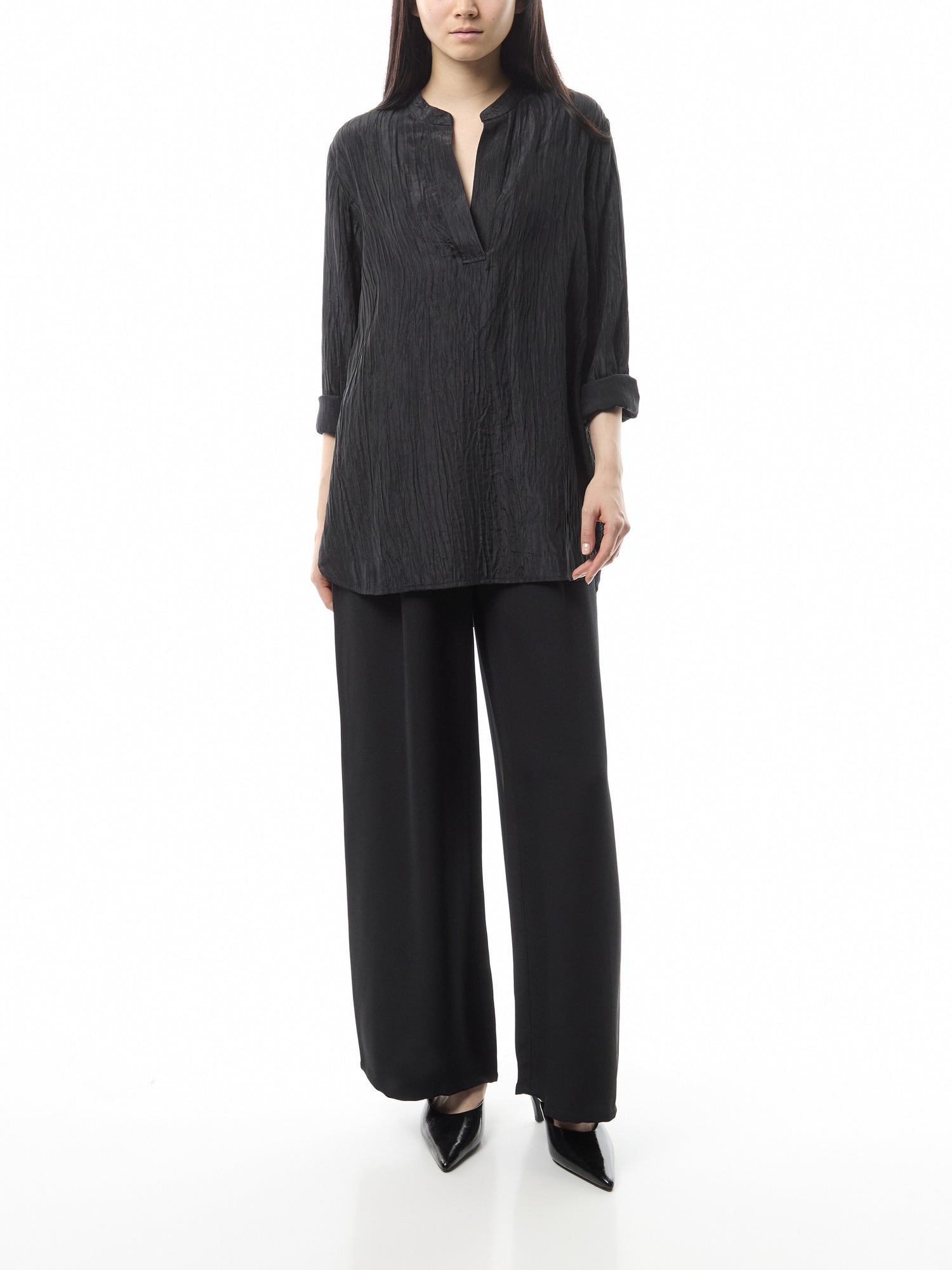 Mandarin Collar Tunic