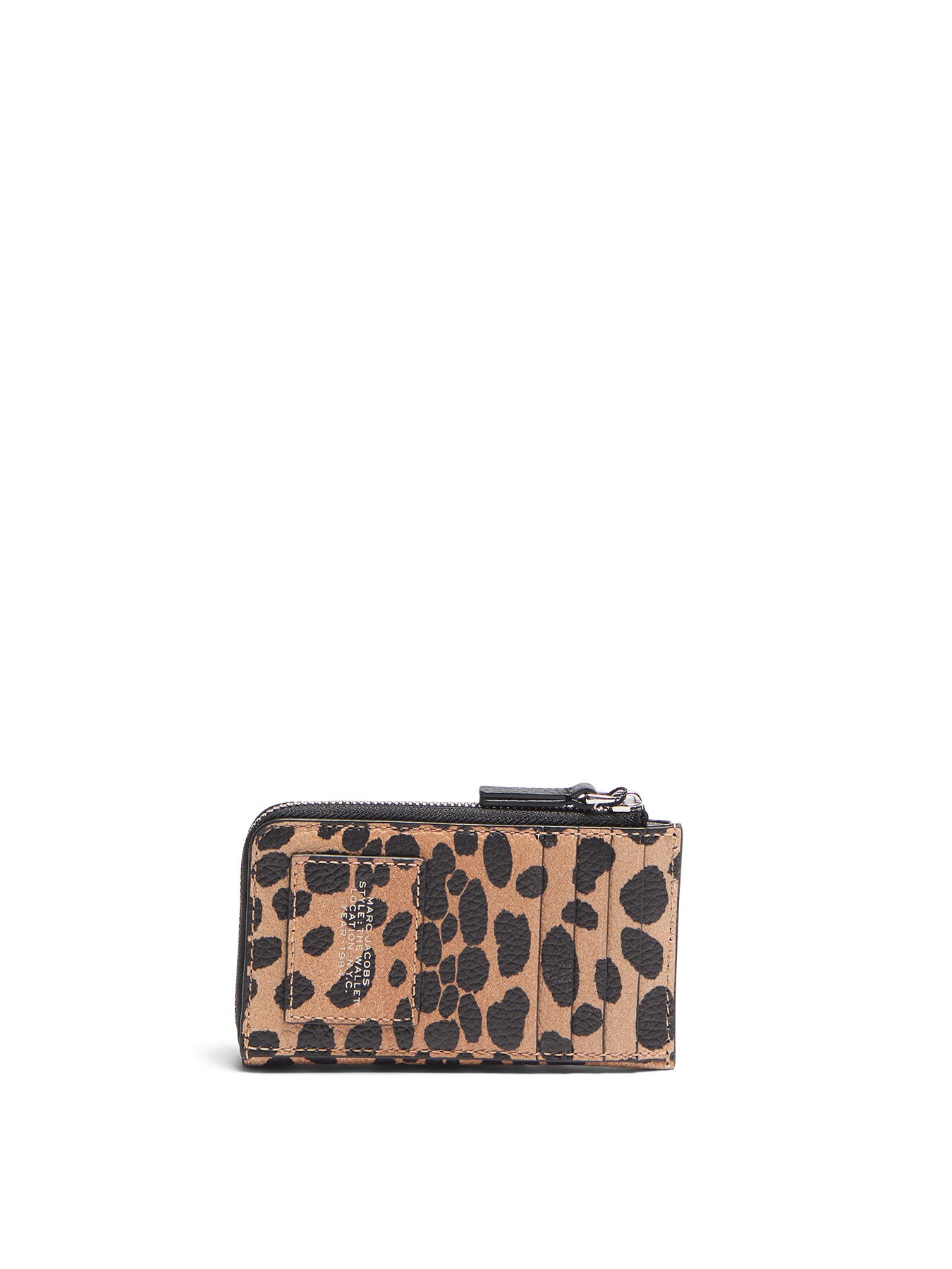 The Cheetah Top Zip Multi Wallet