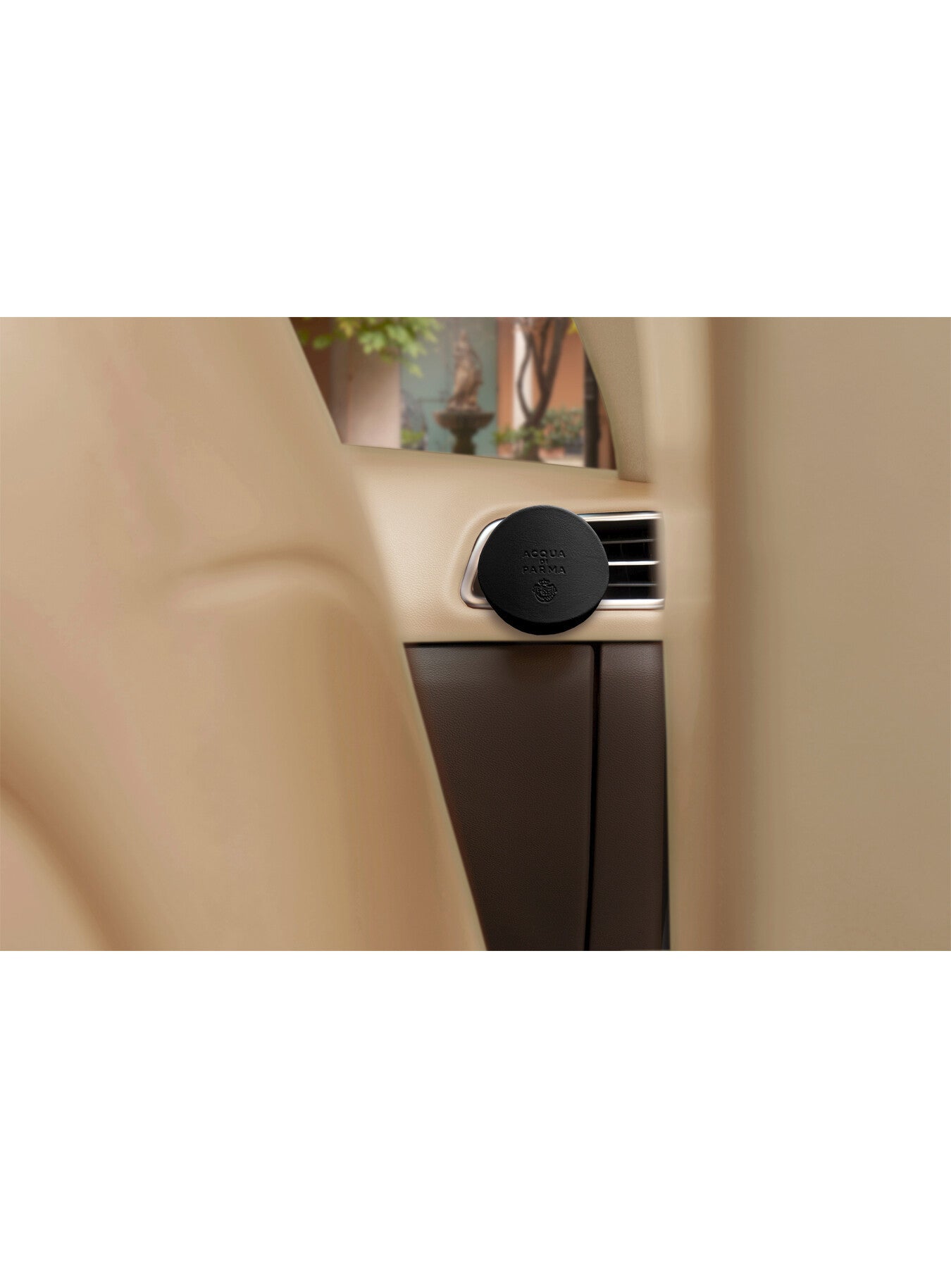 Car Diffuser Case Black Leather