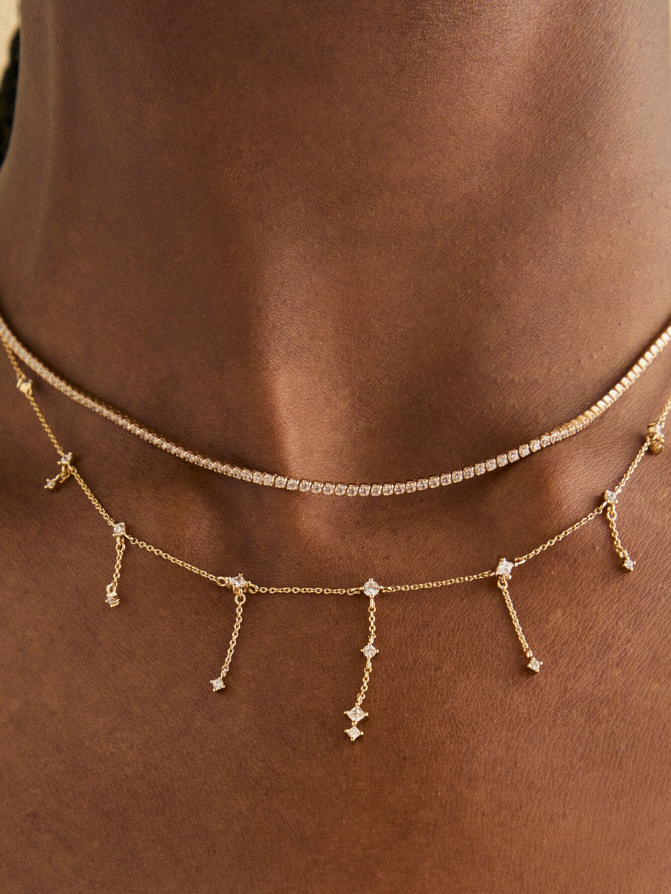 Charm Drop Necklace