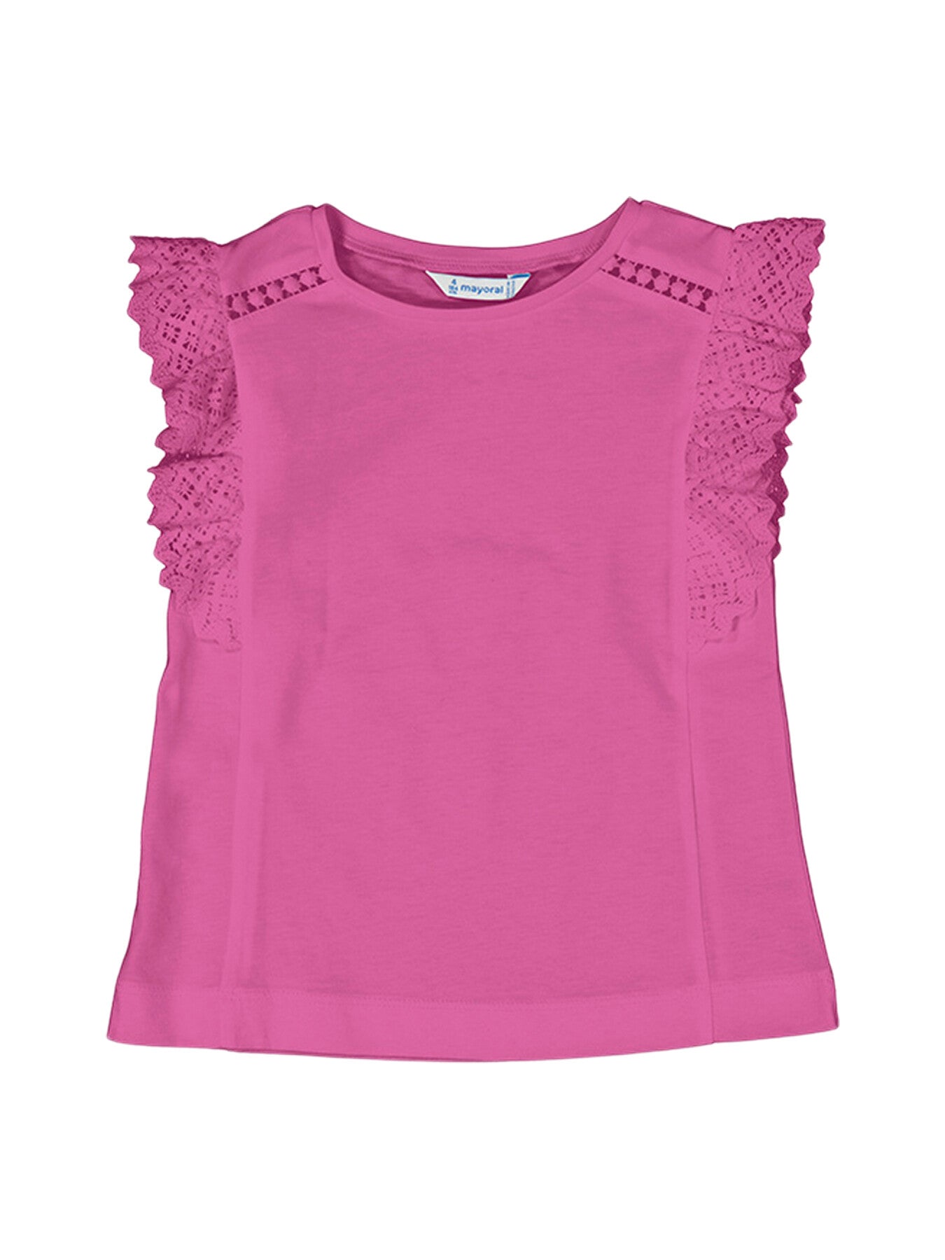 Short Sleeved Crochet T-Shirt