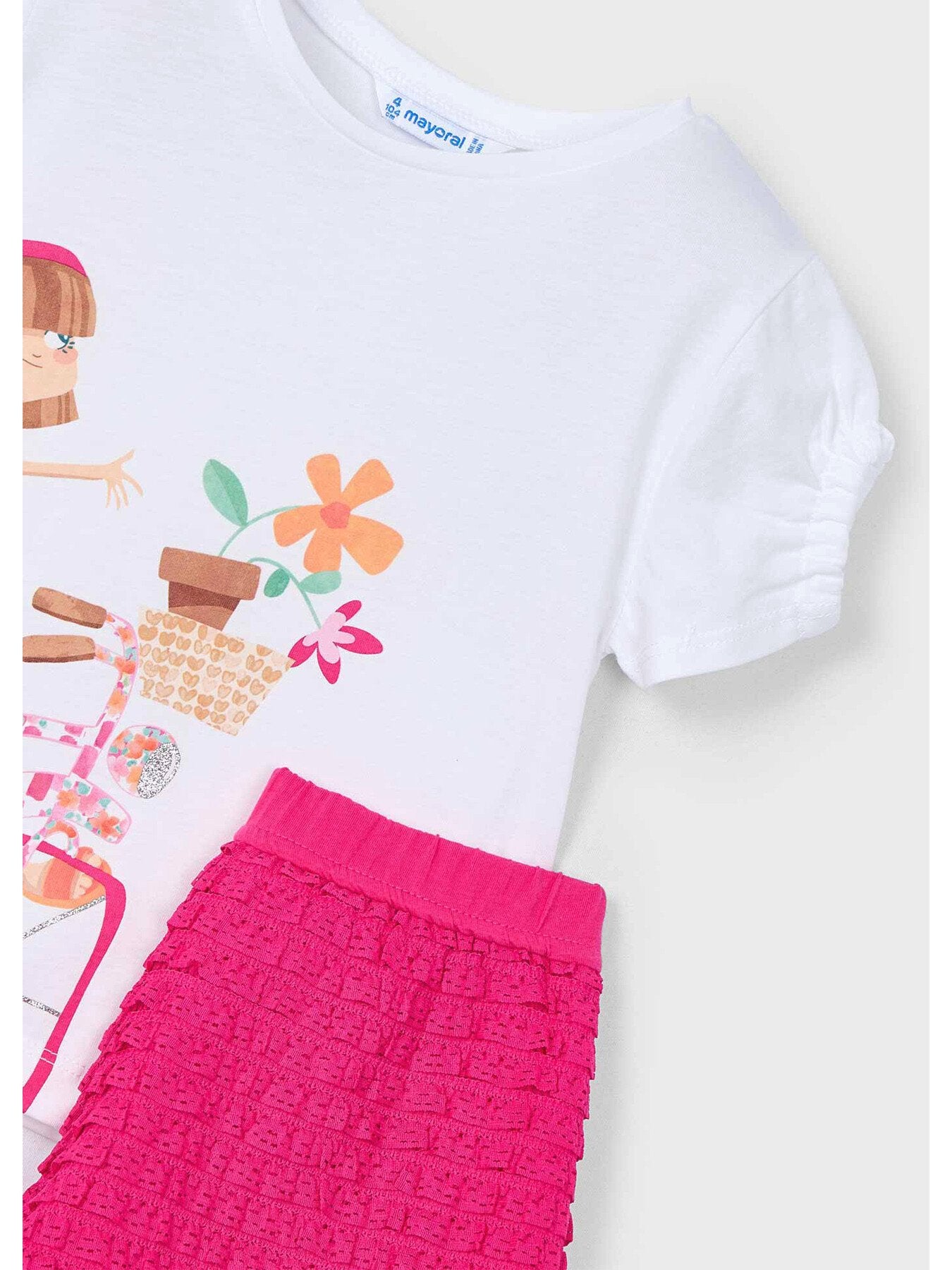 Knit short set