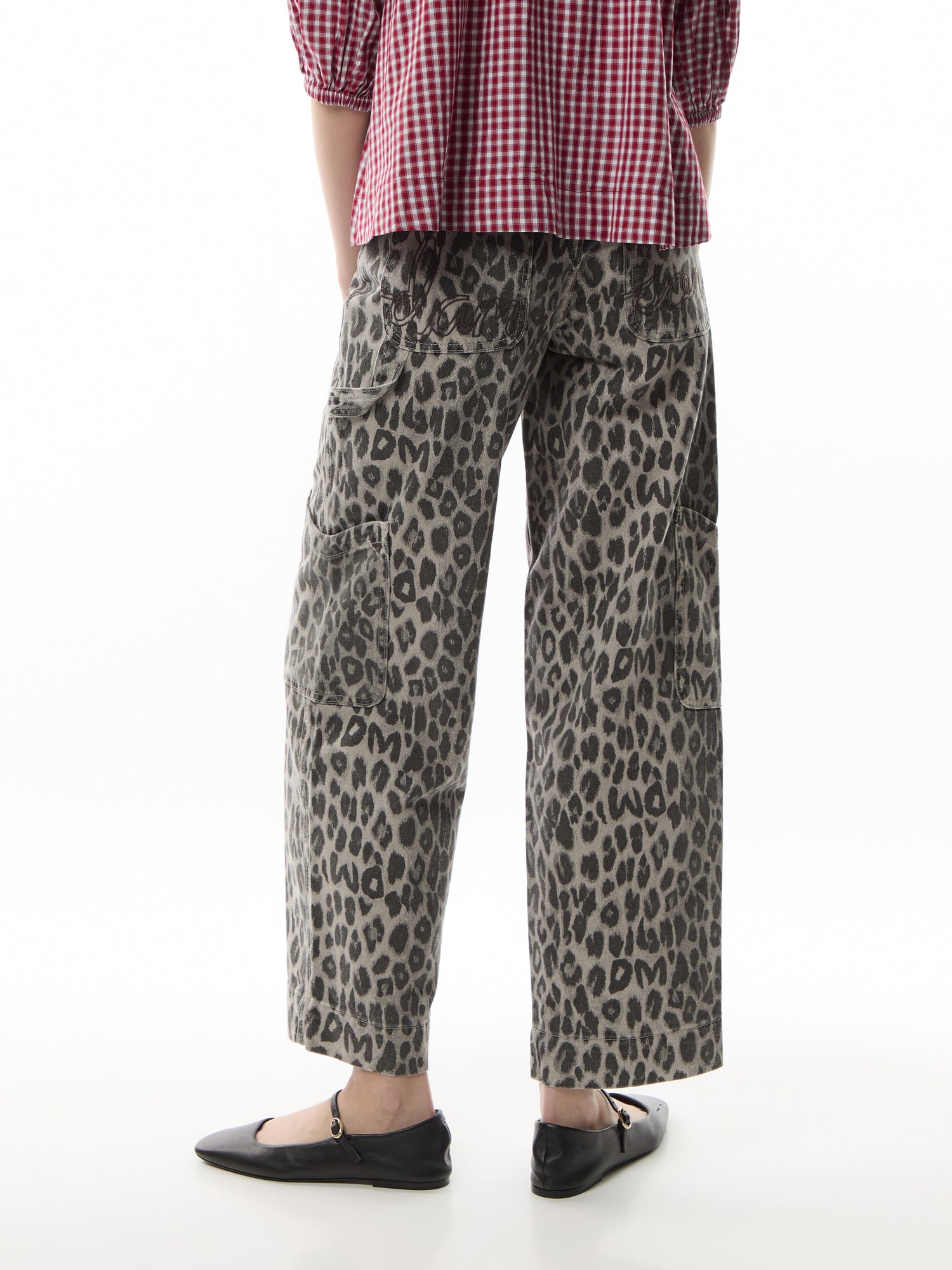 Leopard Drew Cargos