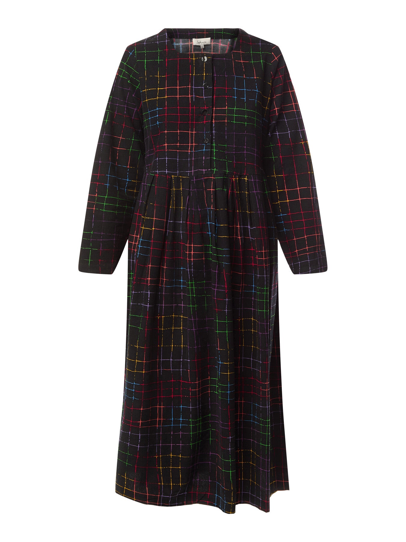 Patch Check Dress
