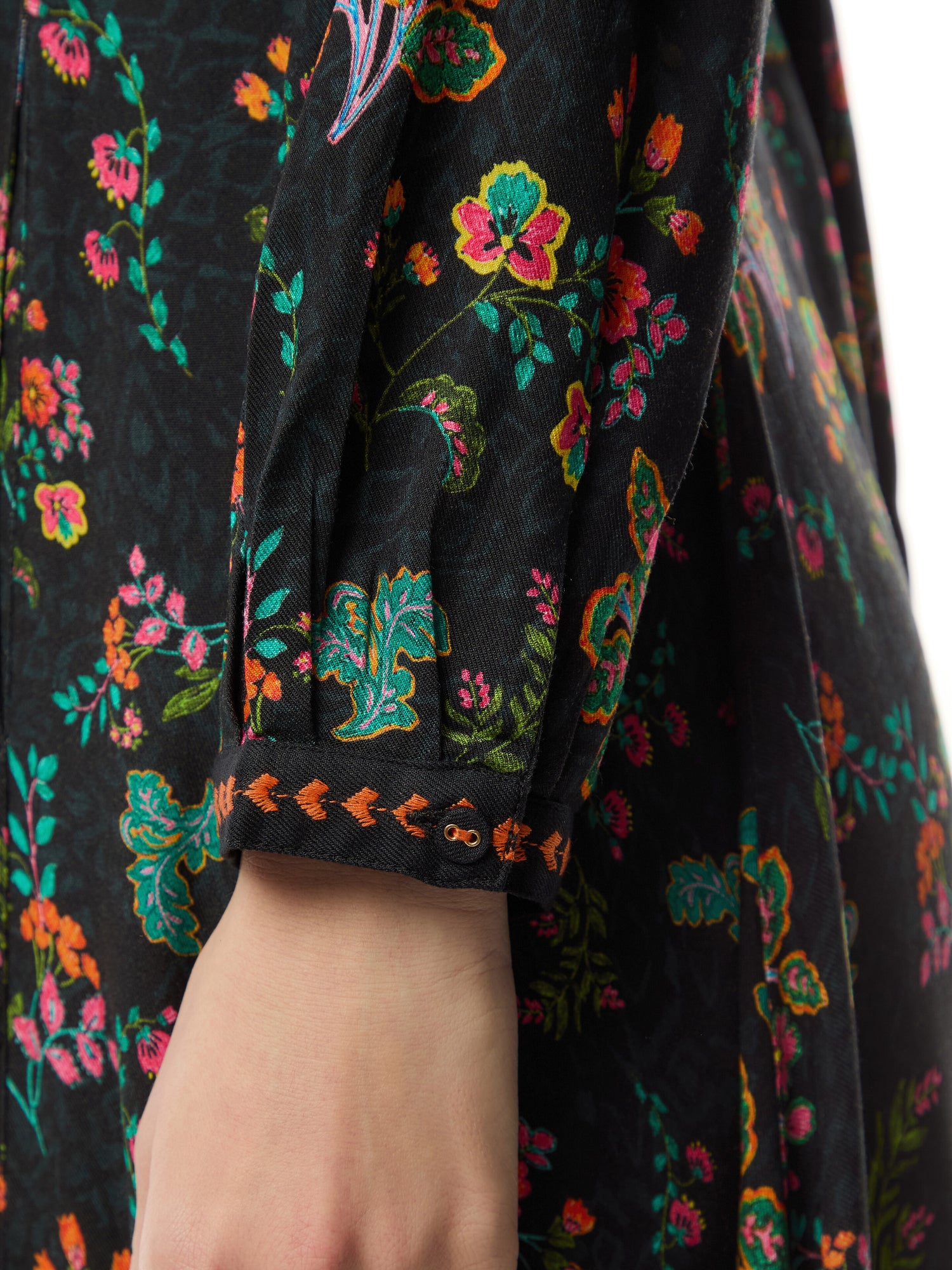 Hand Drawn Floral Dress