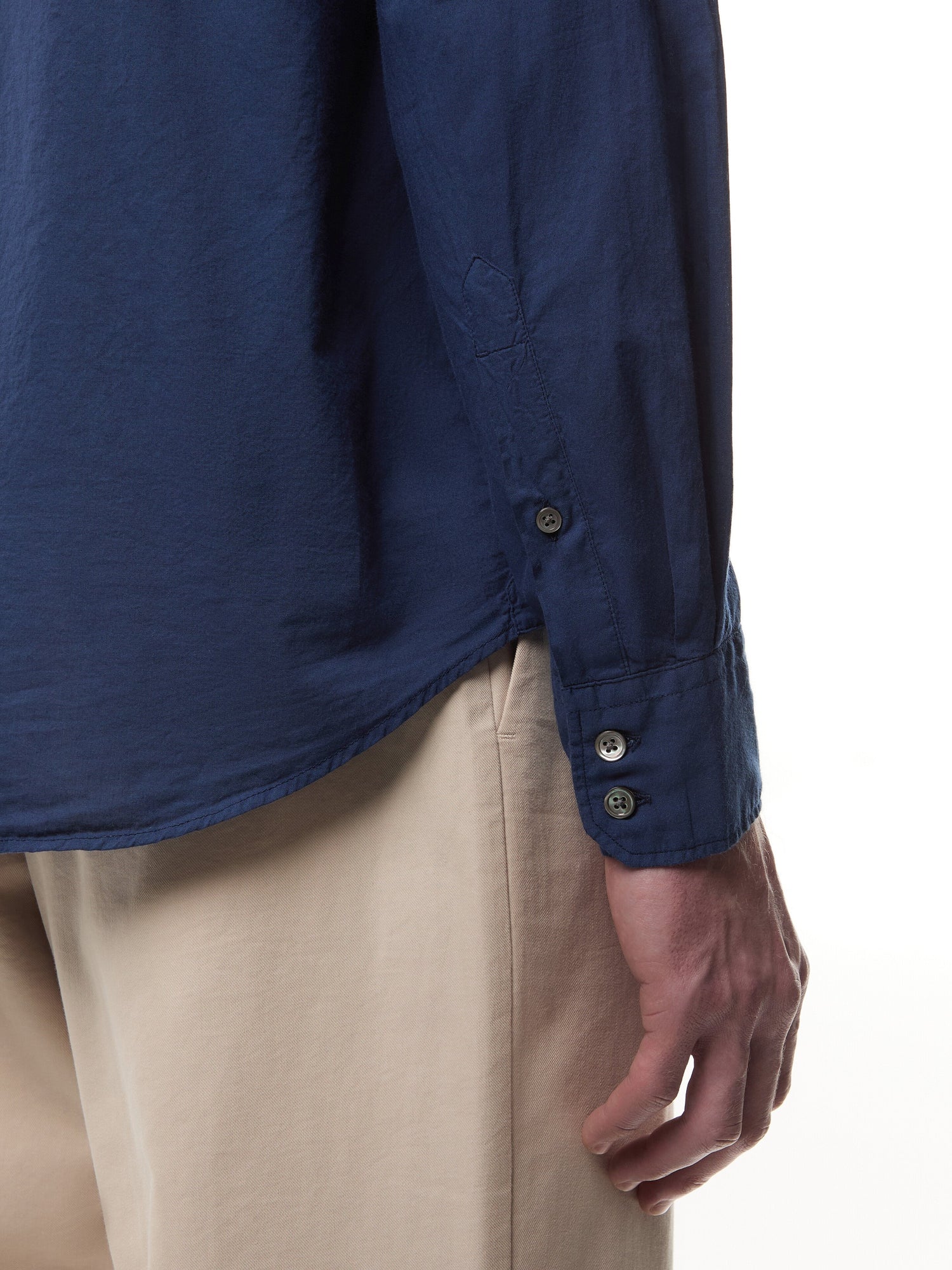 Summer Voile Paul Pat Men Woven Shirt