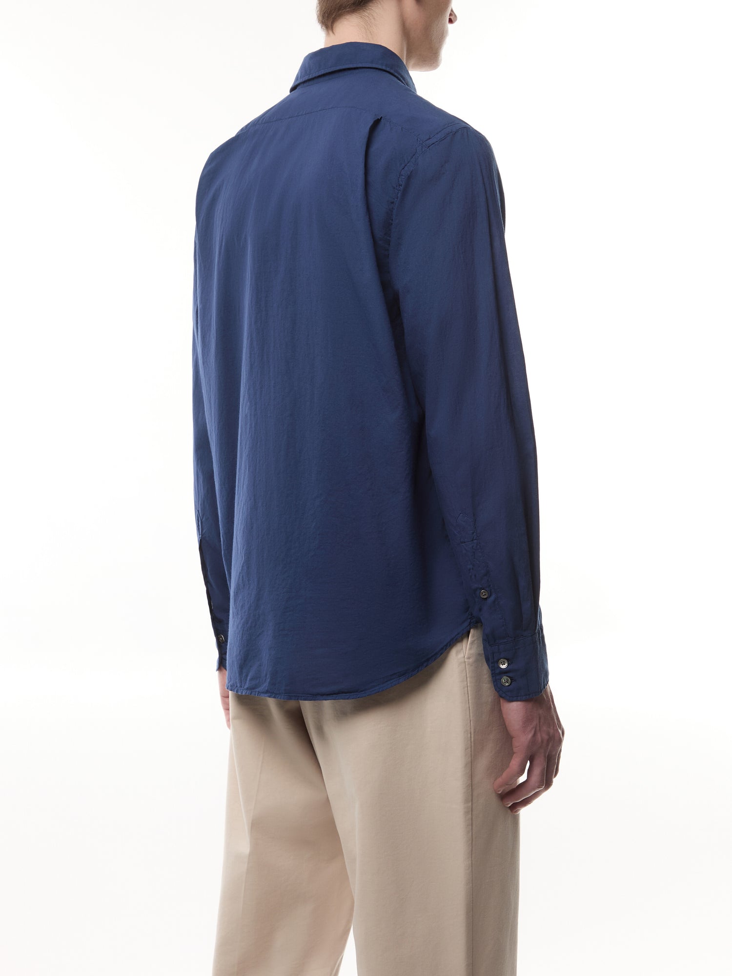 Summer Voile Paul Pat Men Woven Shirt
