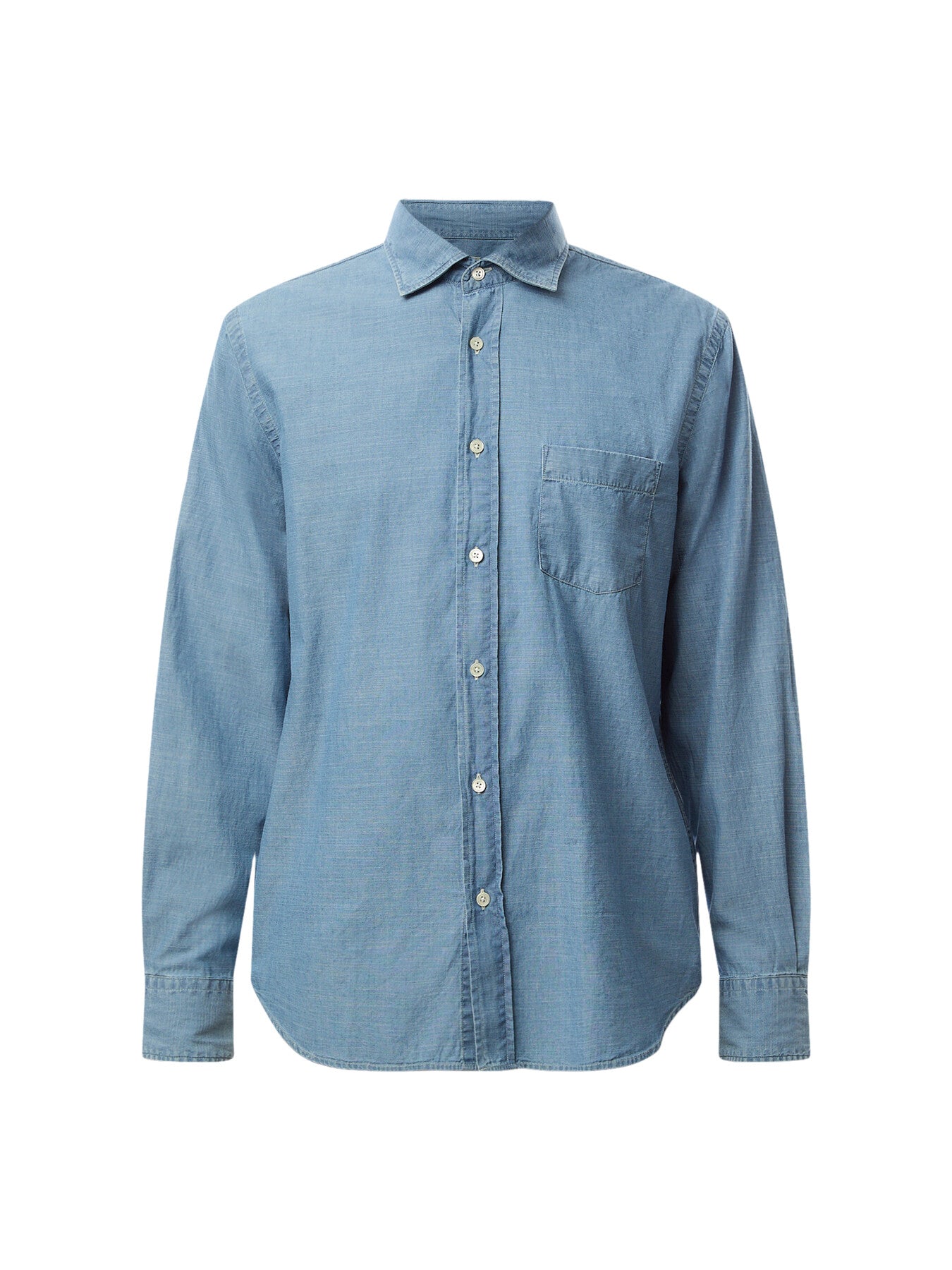 Indigo Summer Chambray Paul Men Woven Shirt