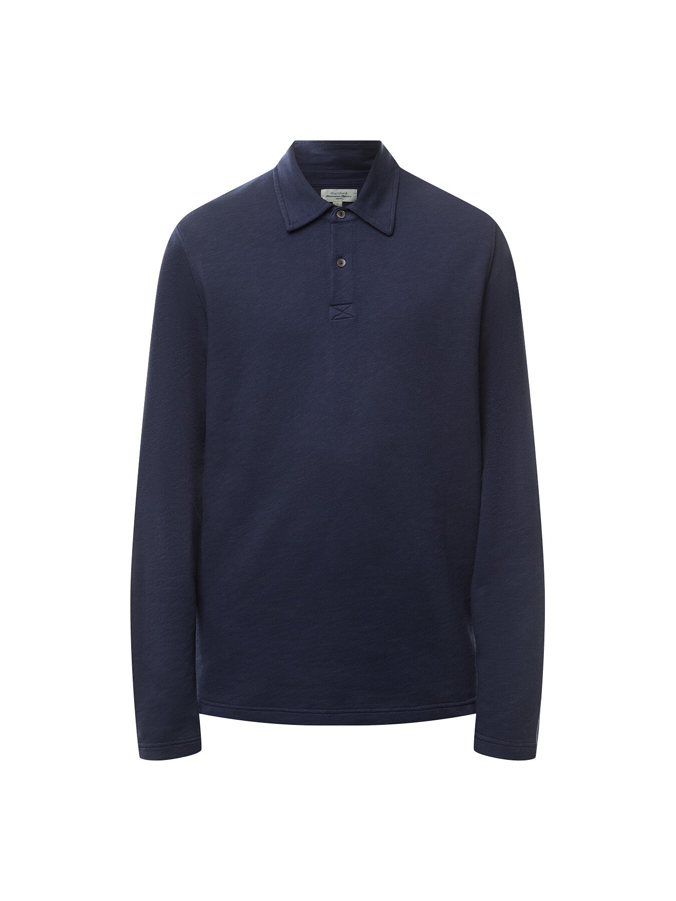 French Terry Light Polo Knitted Shirt