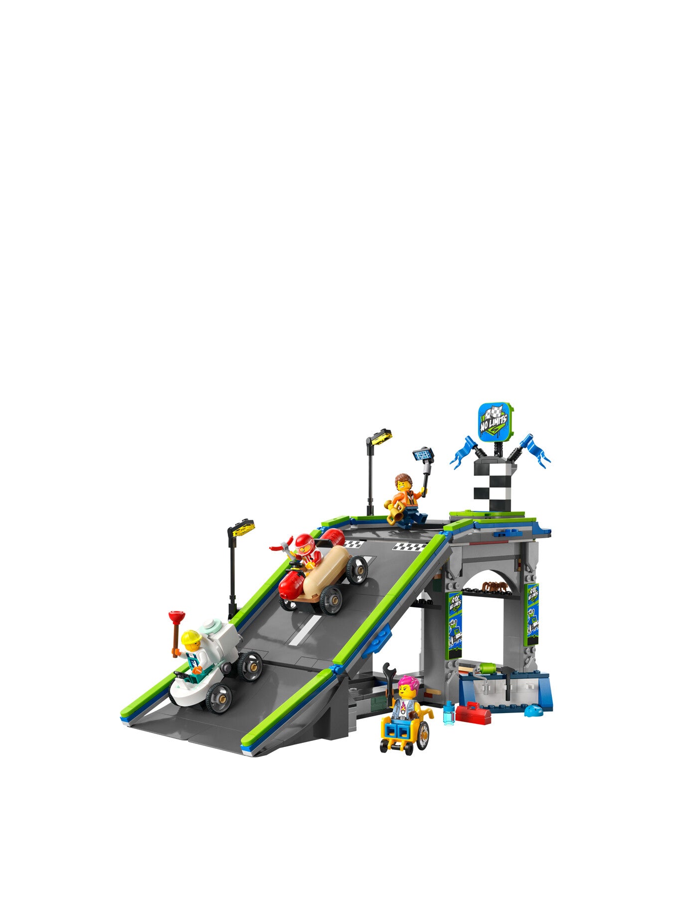 No Limits Race Car Ramp Track 60460