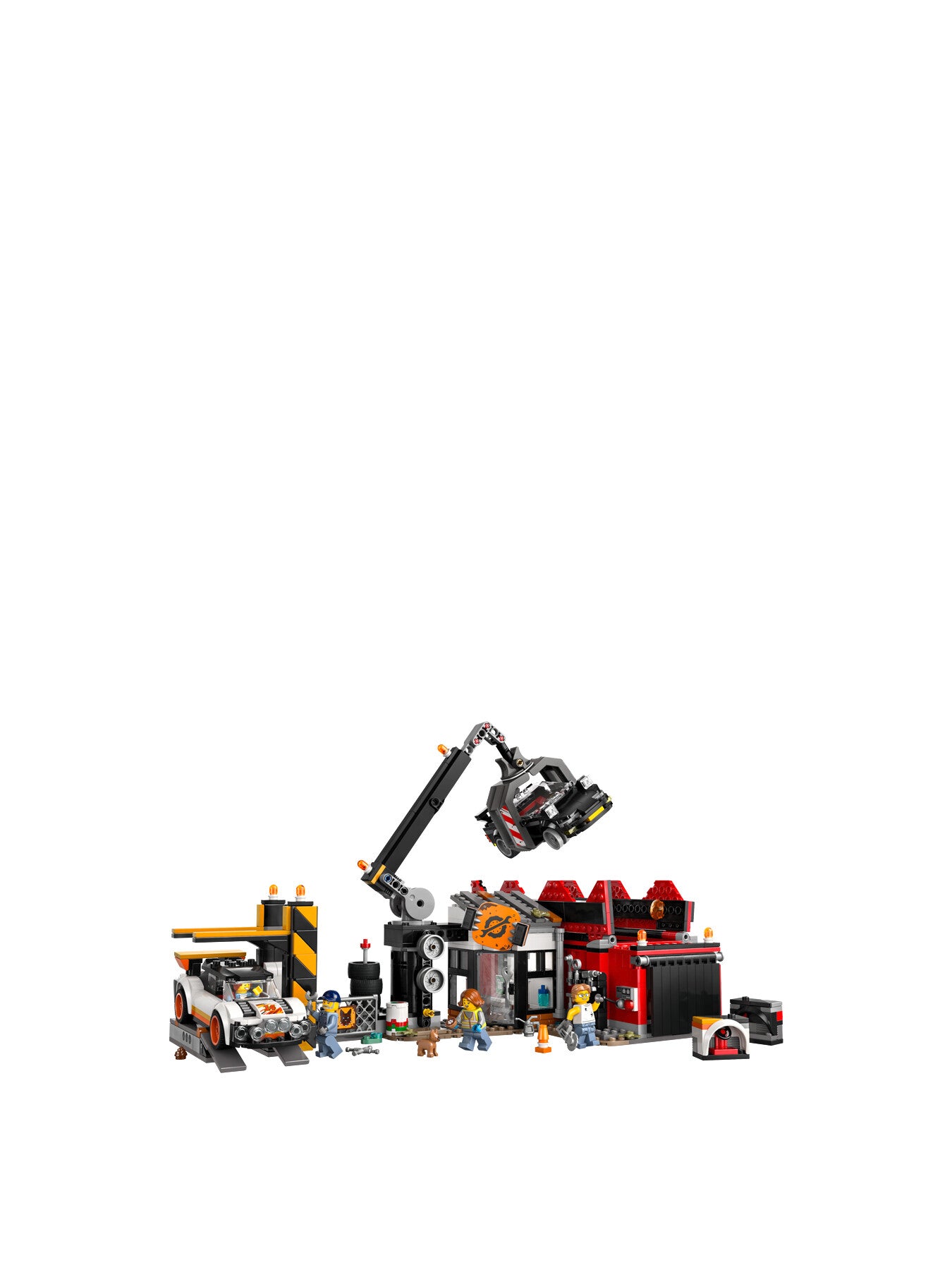 Scrapyard with Cars 60472