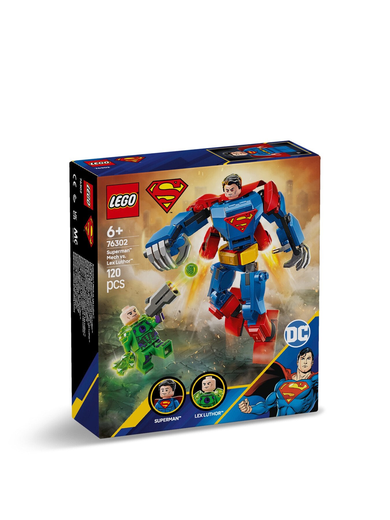 Superman Mech vs Lex Luthor 76302