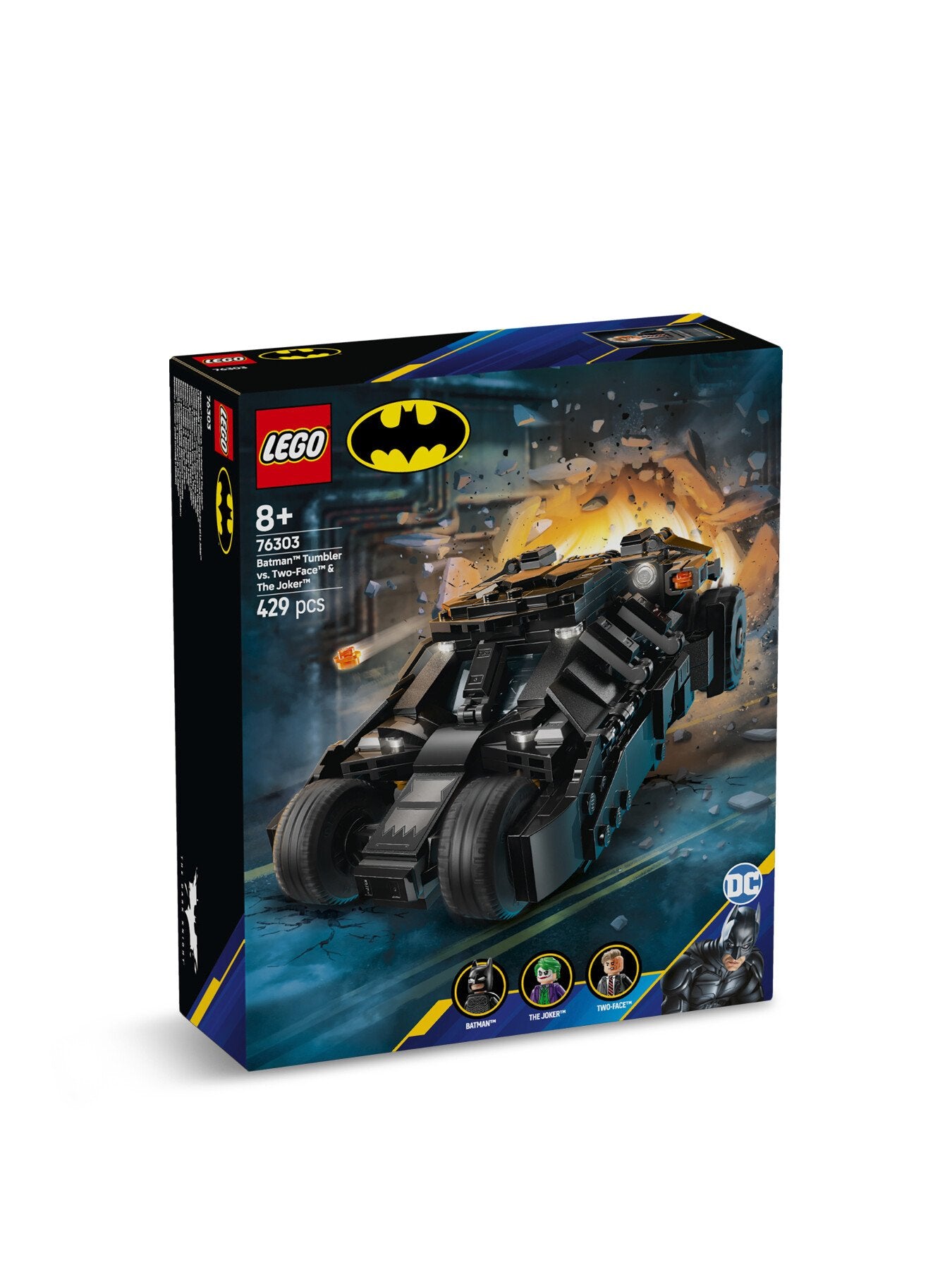 Batman Tumbler vs Two Face The Joke 76303