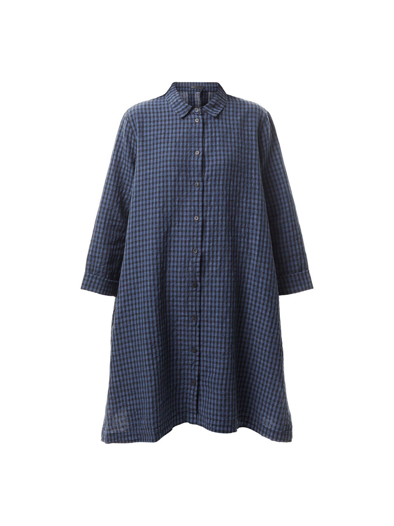 Long Checked Shirt 524
