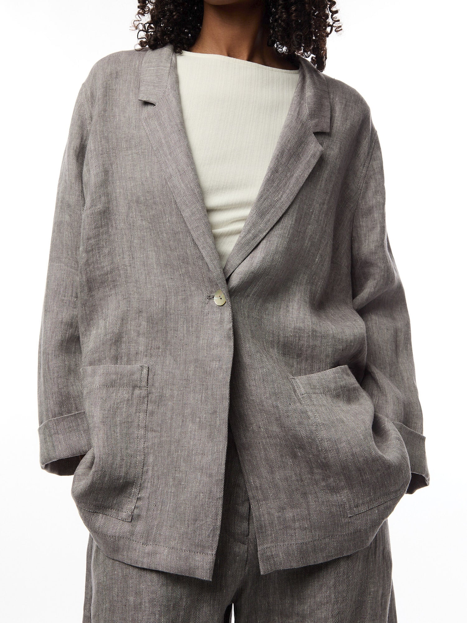 Single Button Jacket