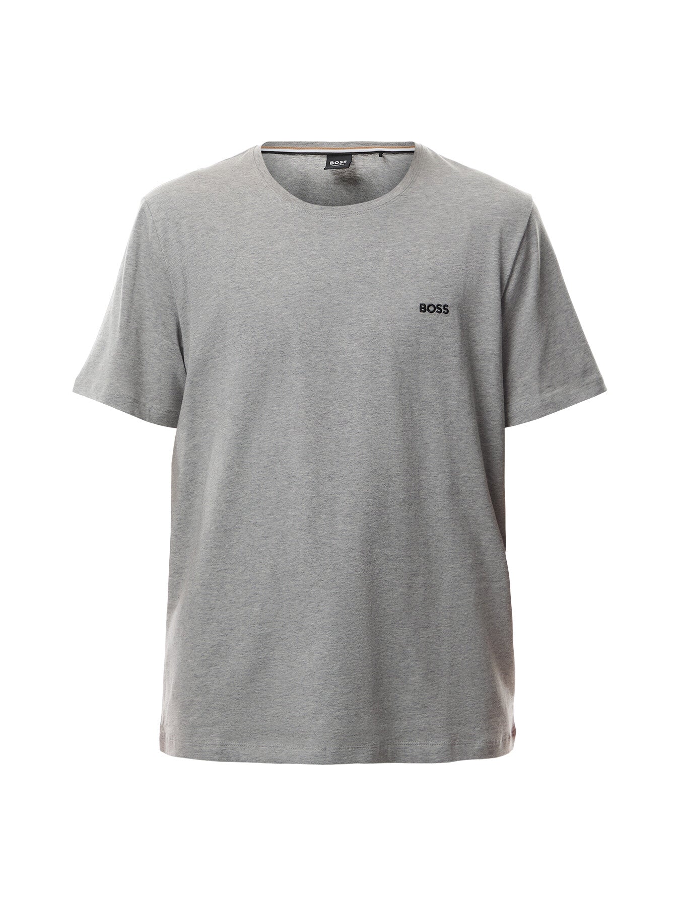 Embroidered Logo Short Sleeve Stretch Cotton T Shirt