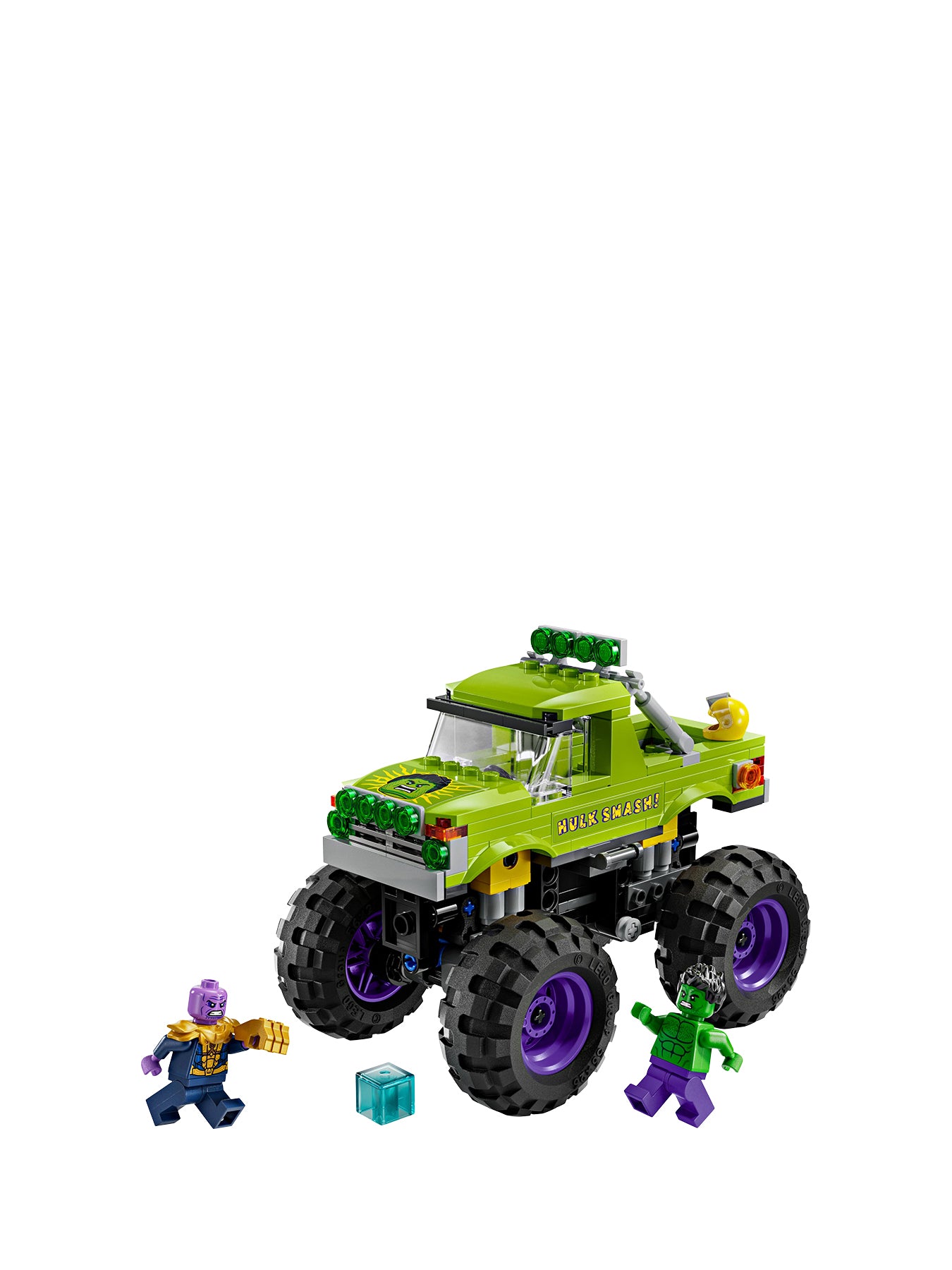 The Hulk Truck vs. Thanos 76312