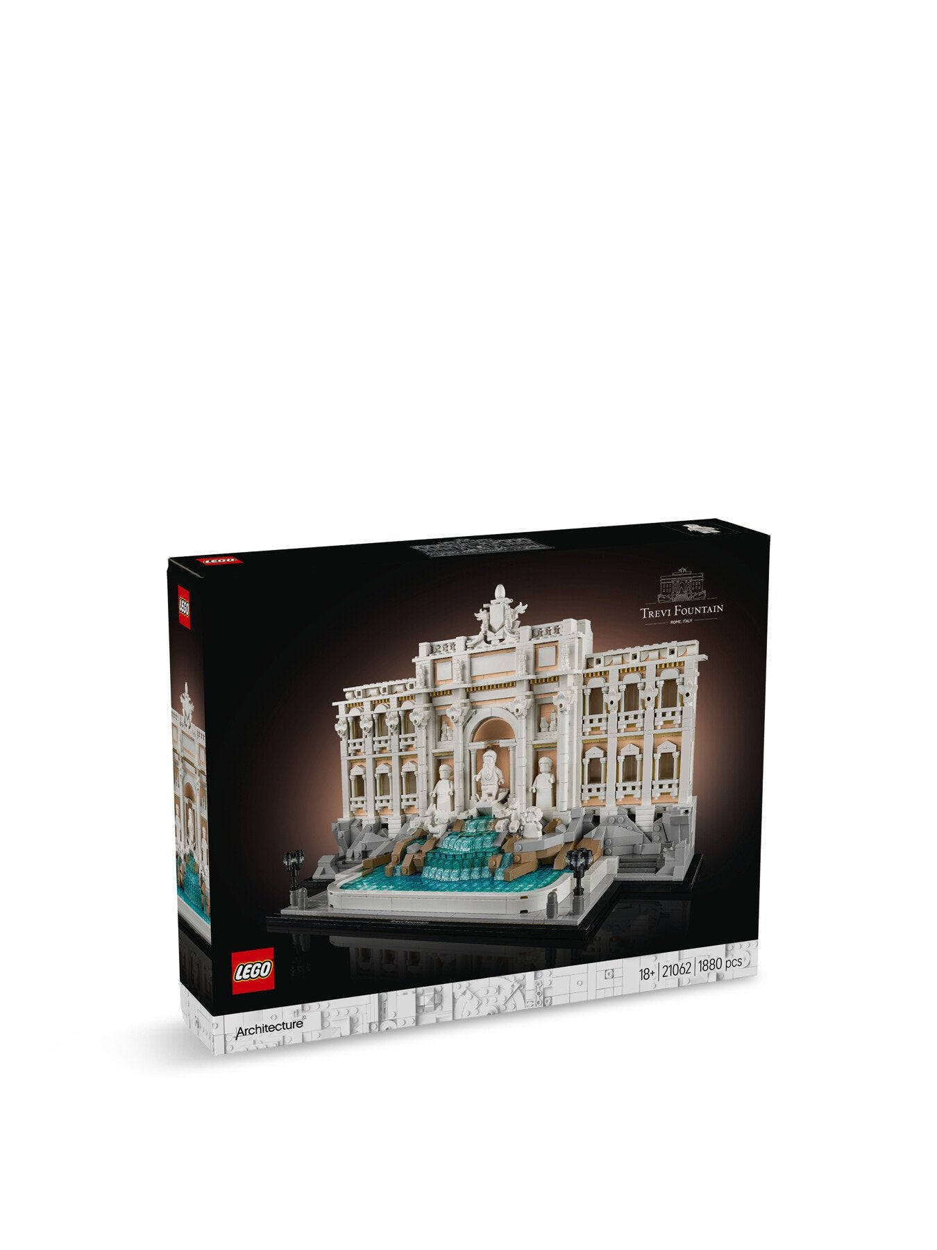 Architecture Trevi Fountain Building Set 21062