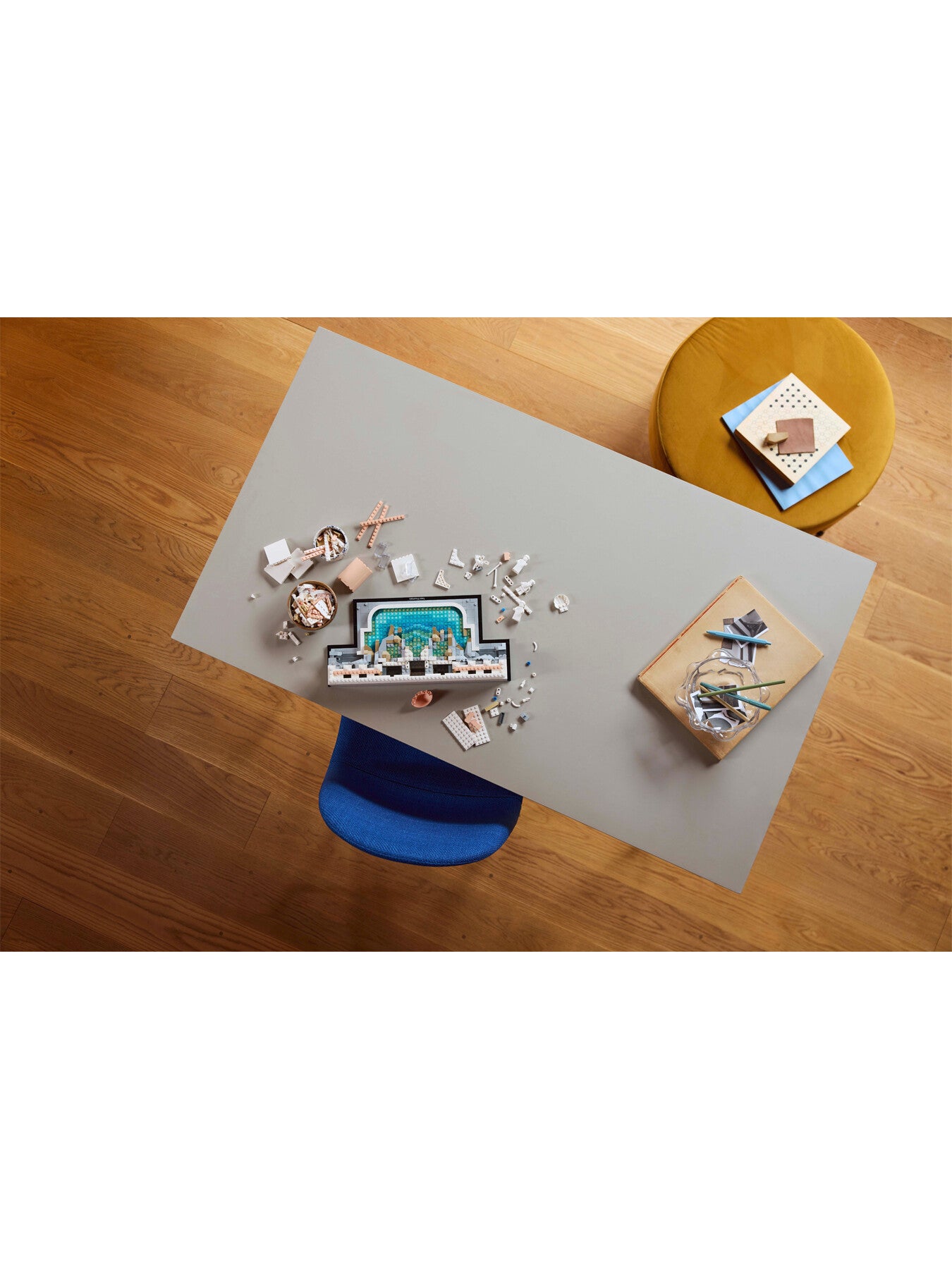 Architecture Trevi Fountain Building Set 21062
