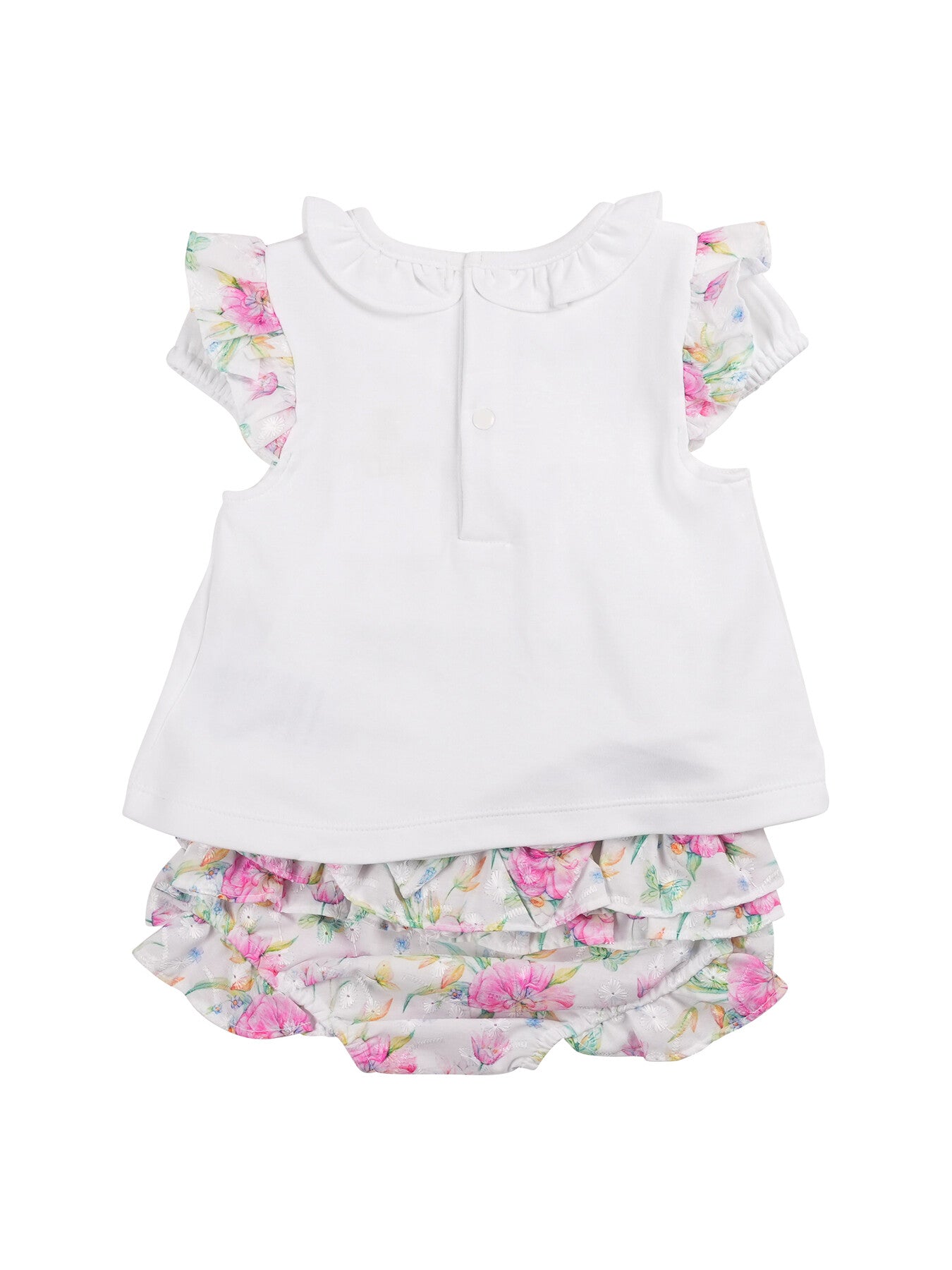 Pastel Floral Top and Short