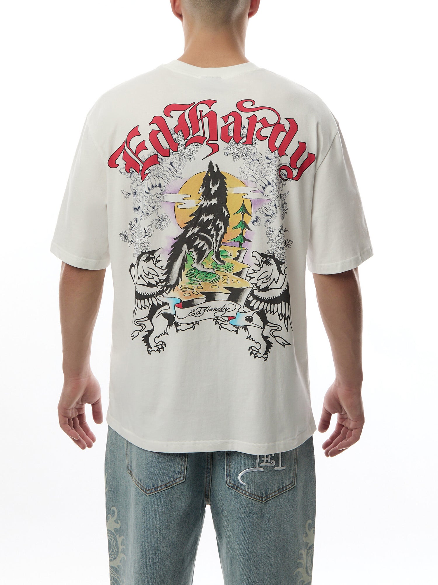 Don Wolf Eagle Panther Relaxed T-Shirt