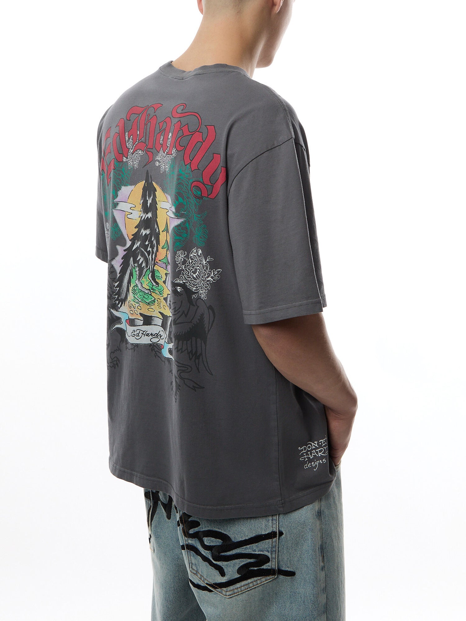 Don Wolf Eagle Panther Relaxed T-Shirt