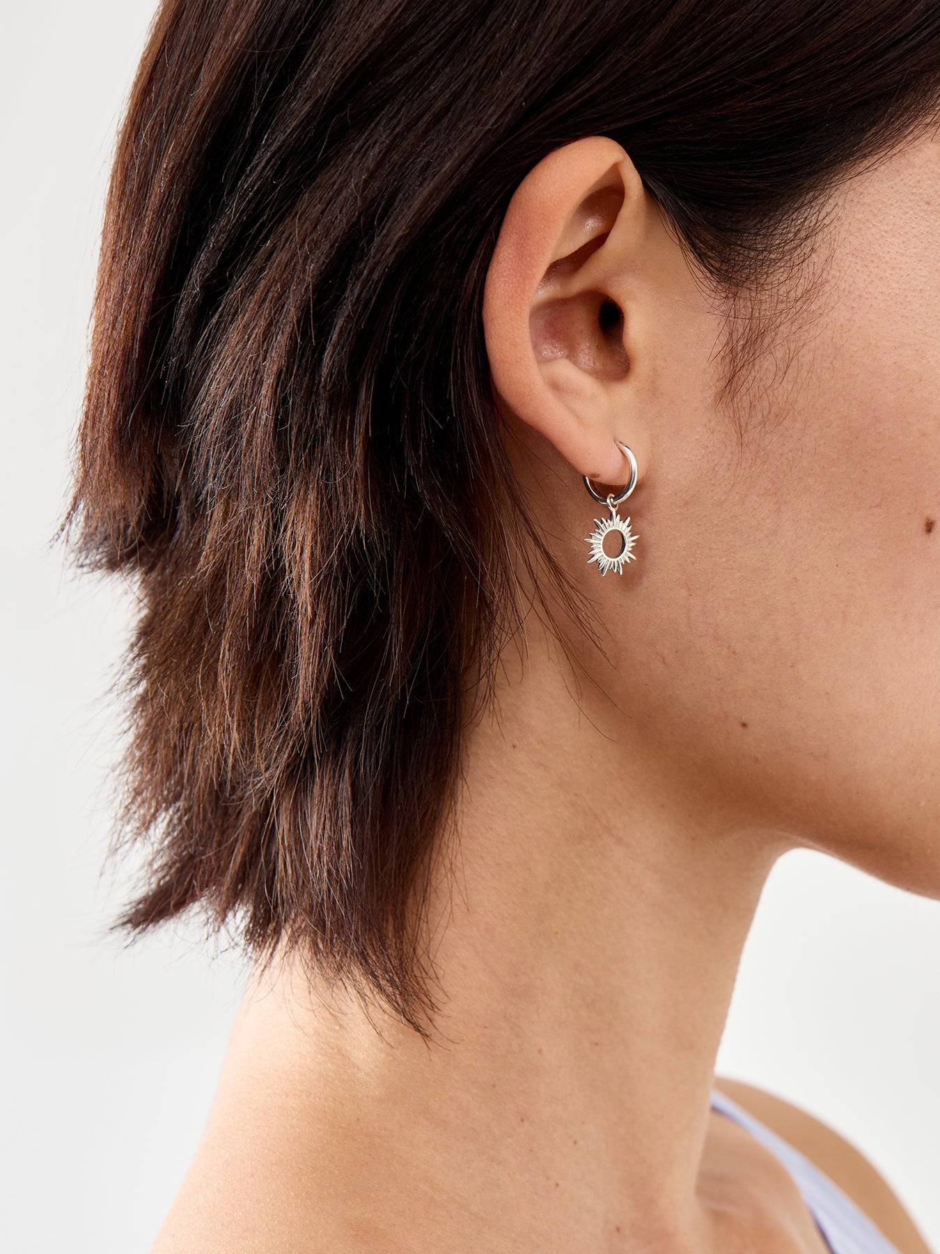 Eternal Sun Mini Hoop Earrings