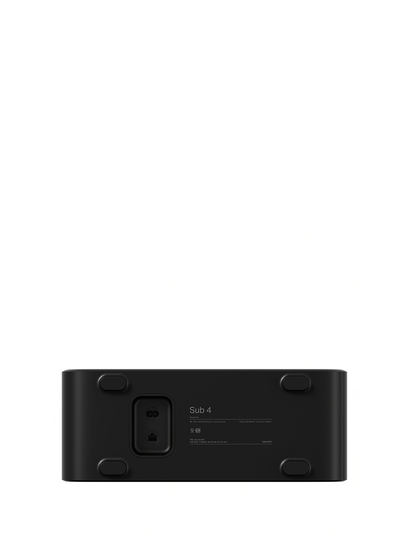 Sonos Sub Gen4 Premium Wireless Subwoofer Black