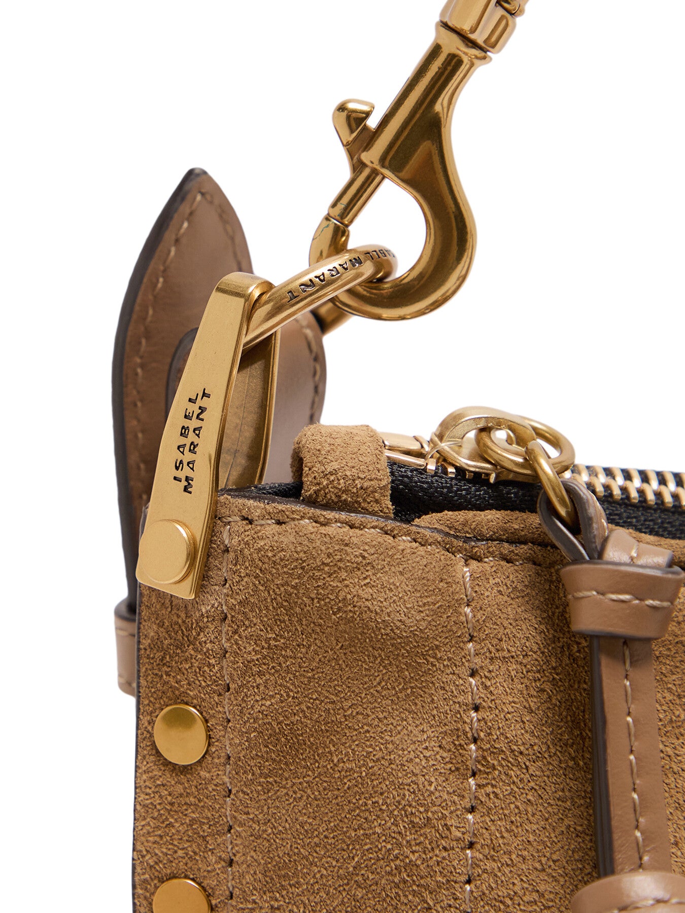 Kanao Suede Crossbody Bag