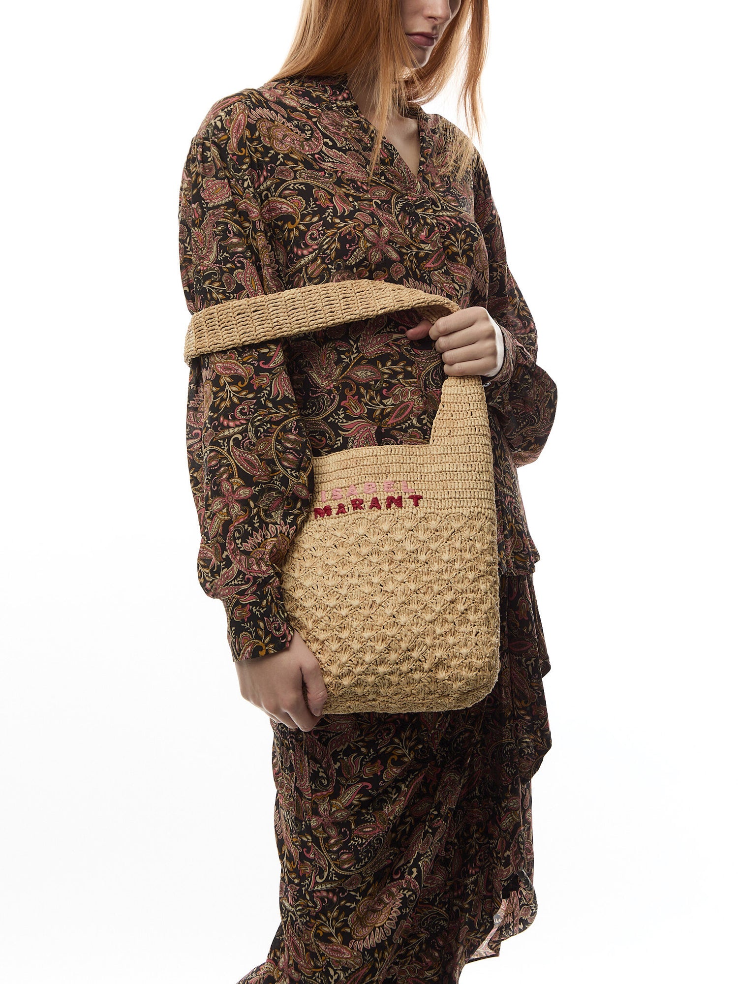 Praia Small Raffia Bag