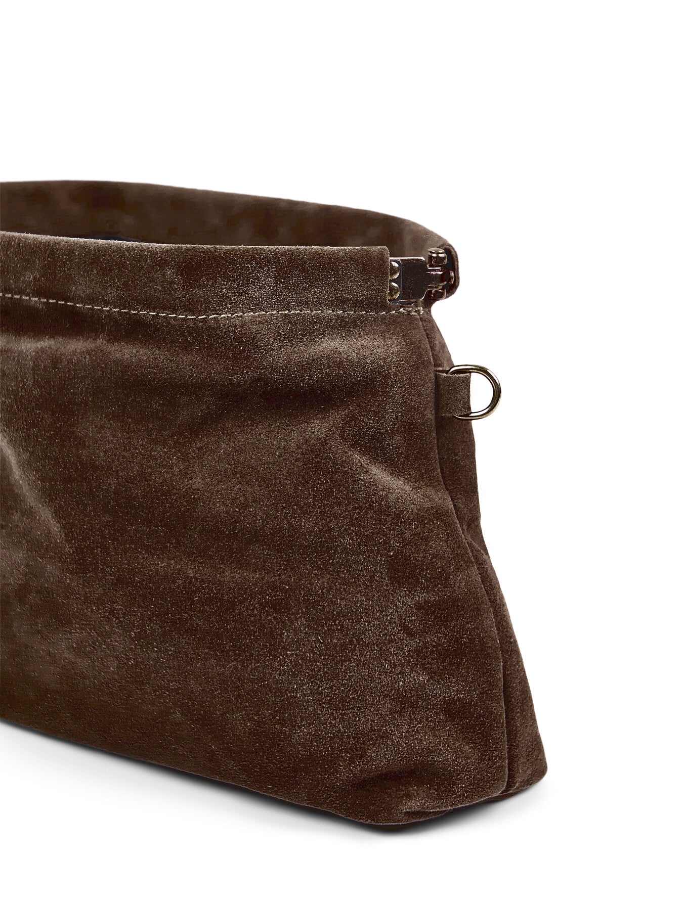 Alexina Suede Clutch bag