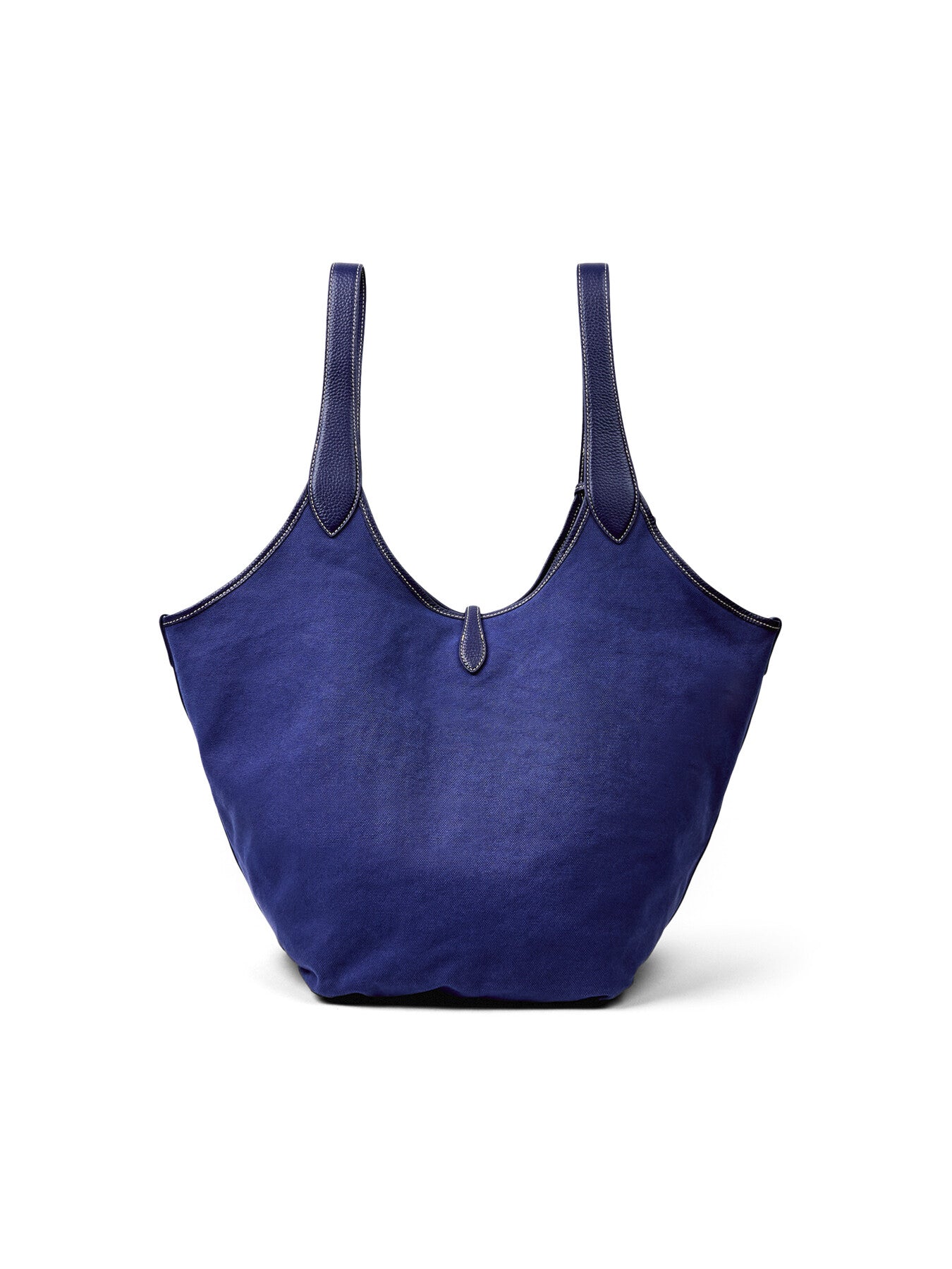 Washed Canvas Large Tote Bag