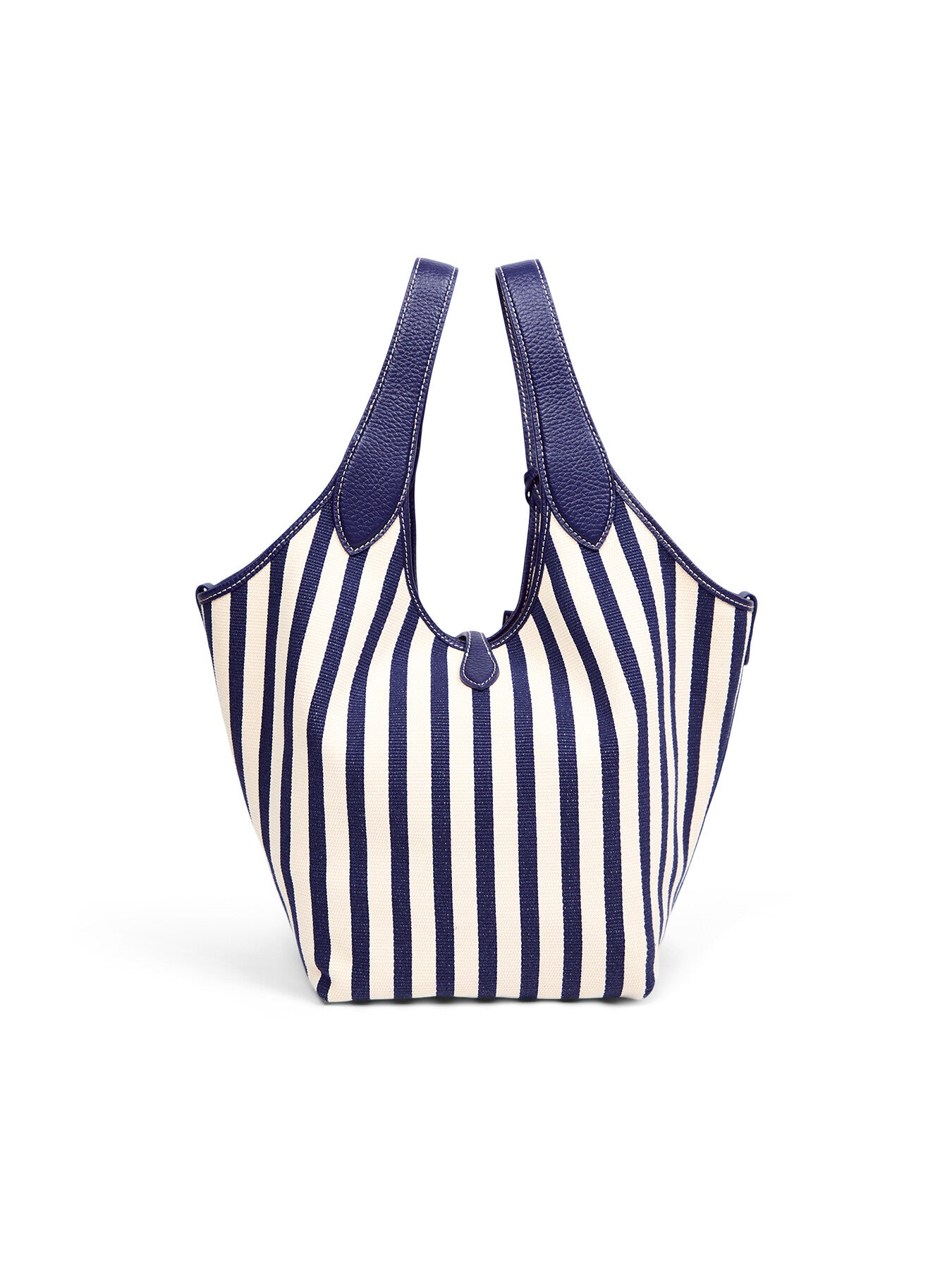 Stripe Polo Canvas Medium Tote Bag