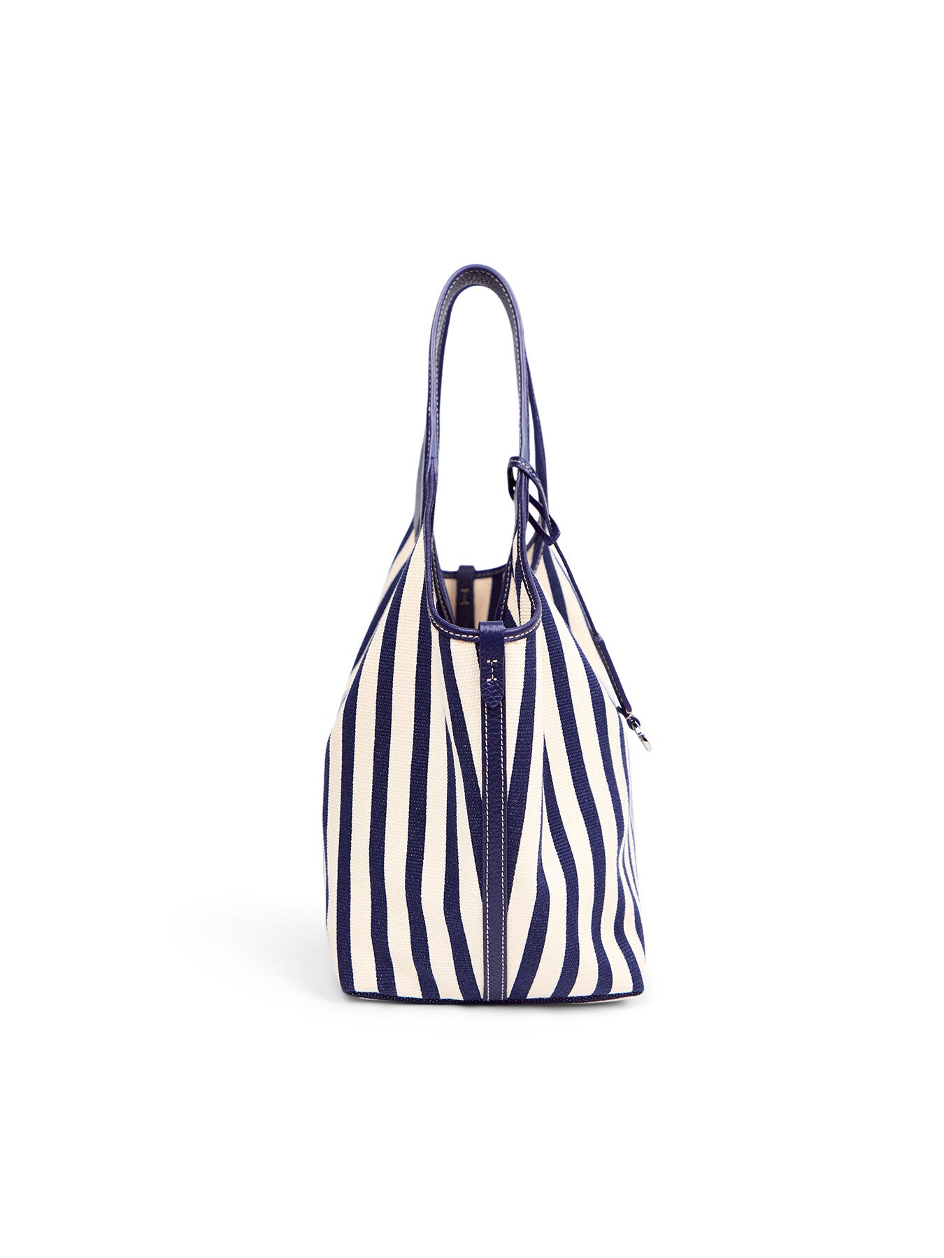 Stripe Polo Canvas Medium Tote Bag