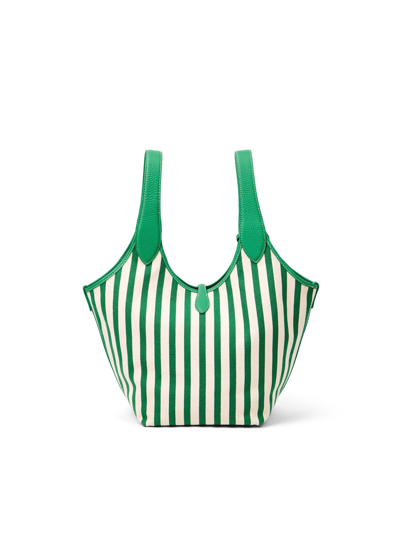Stripe Polo Canvas Medium Tote Bag