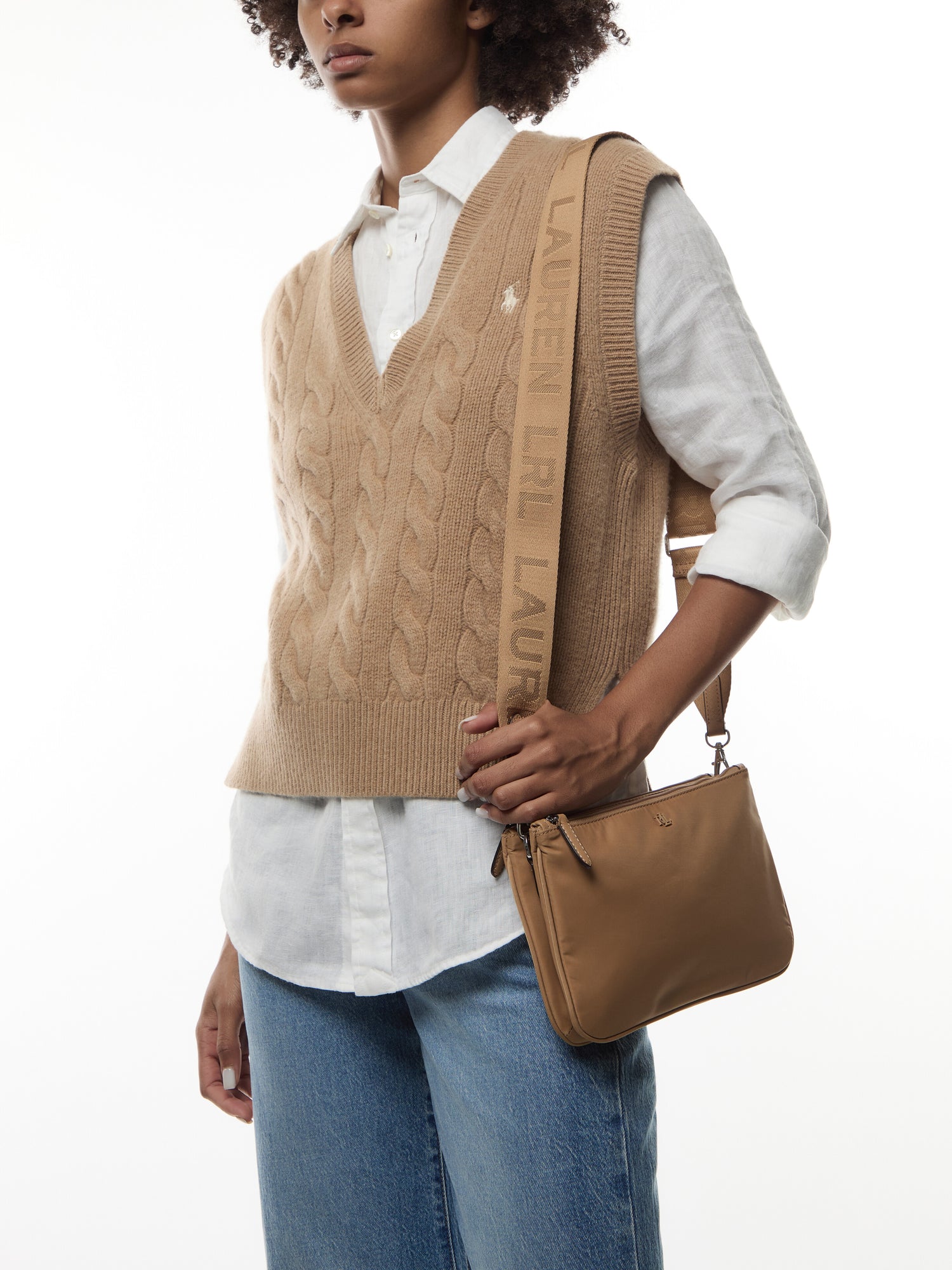 Landyn Nylon Medium Crossbody