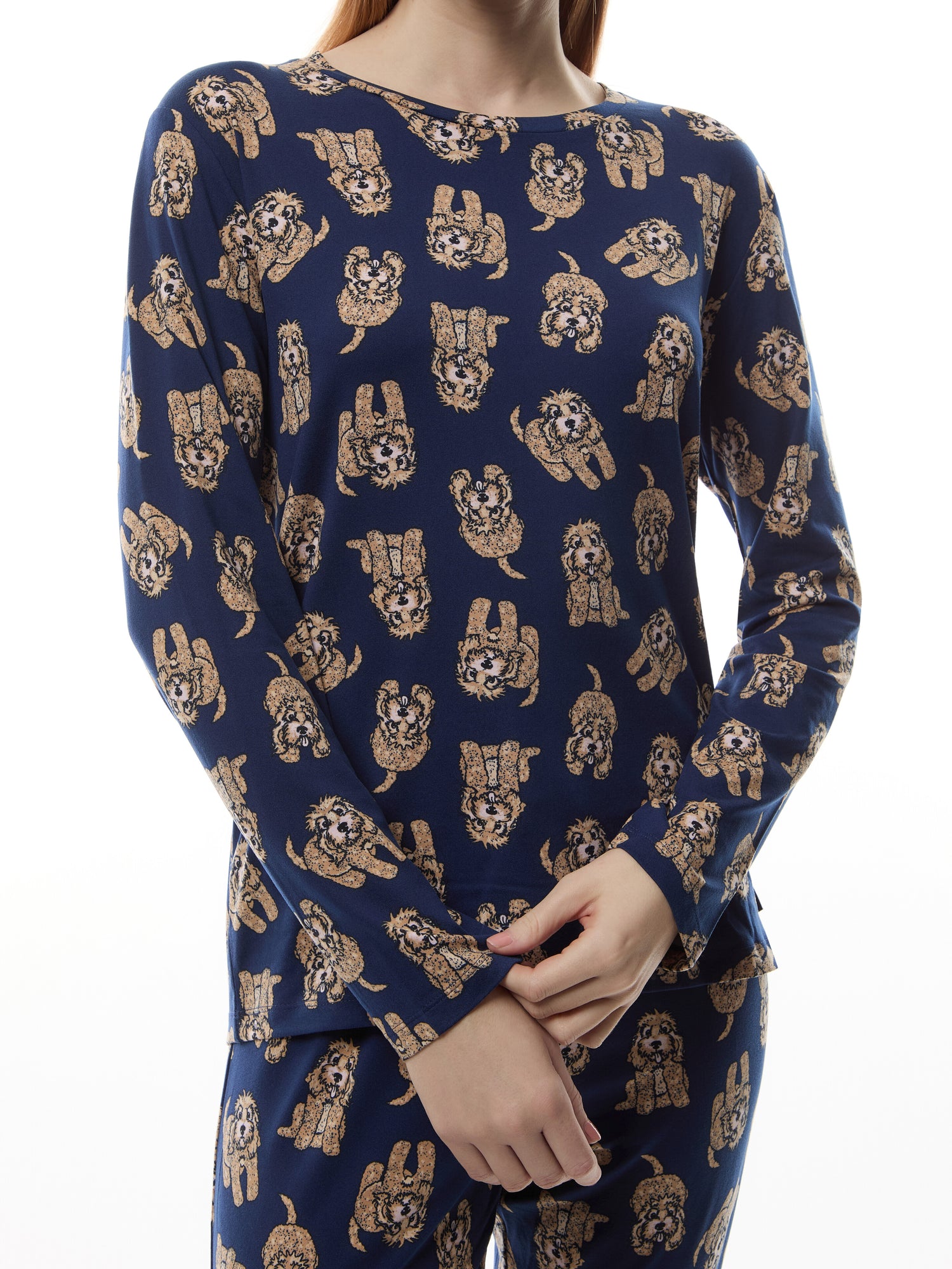 Cockapoo Print Long Pyjama Set