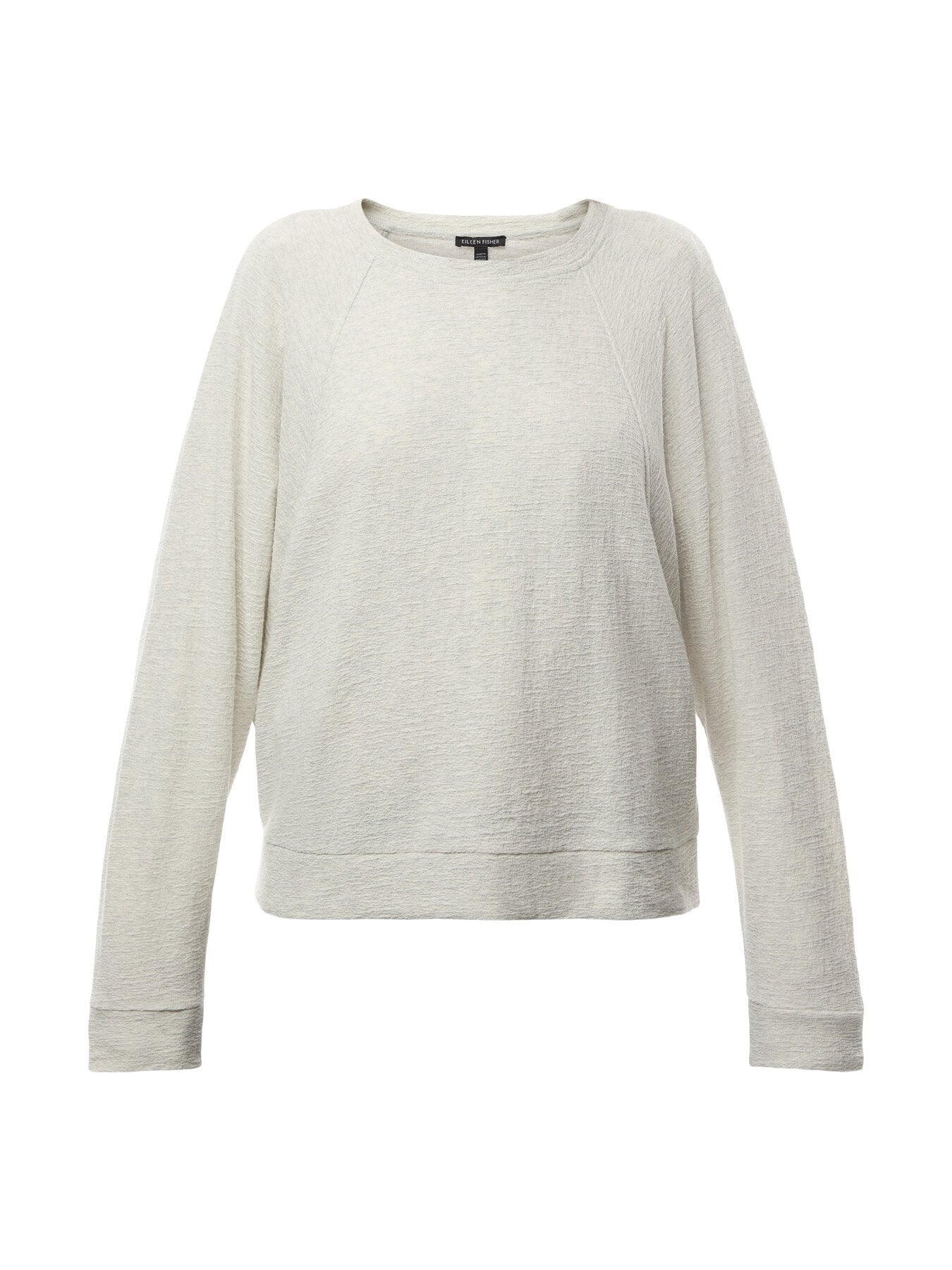Round Neck Top W/Long Sleeve