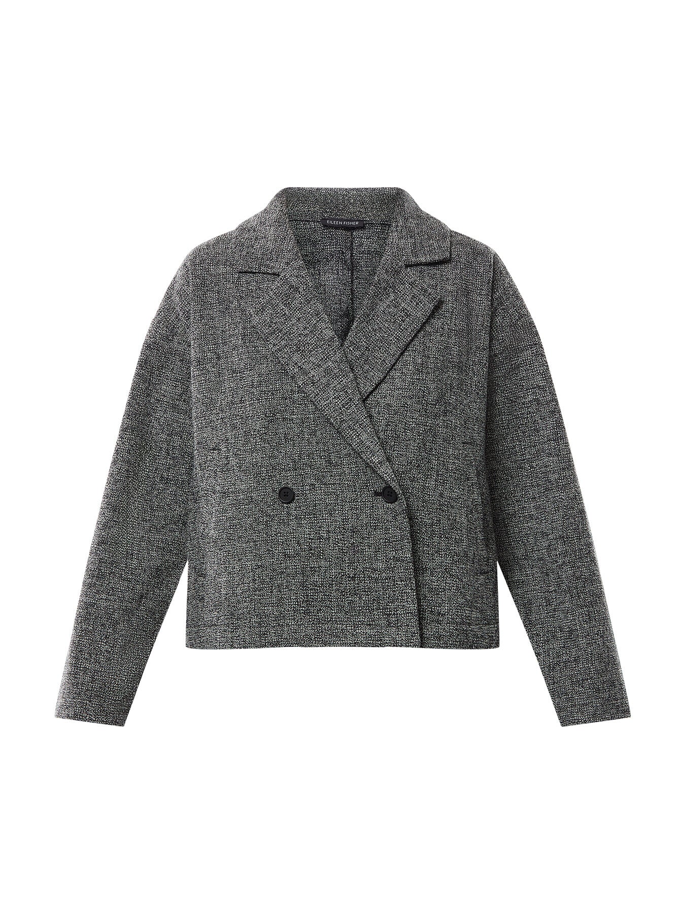 Notch Collar Short Blazer